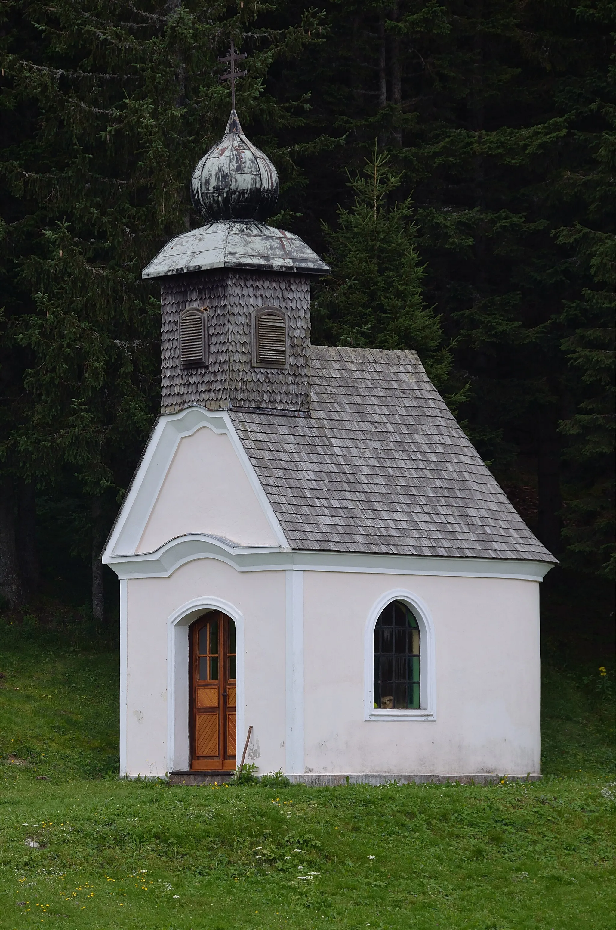 Photo showing: Chapel at Sommeralm. Municipality Sankt Kathrein am Offenegg.