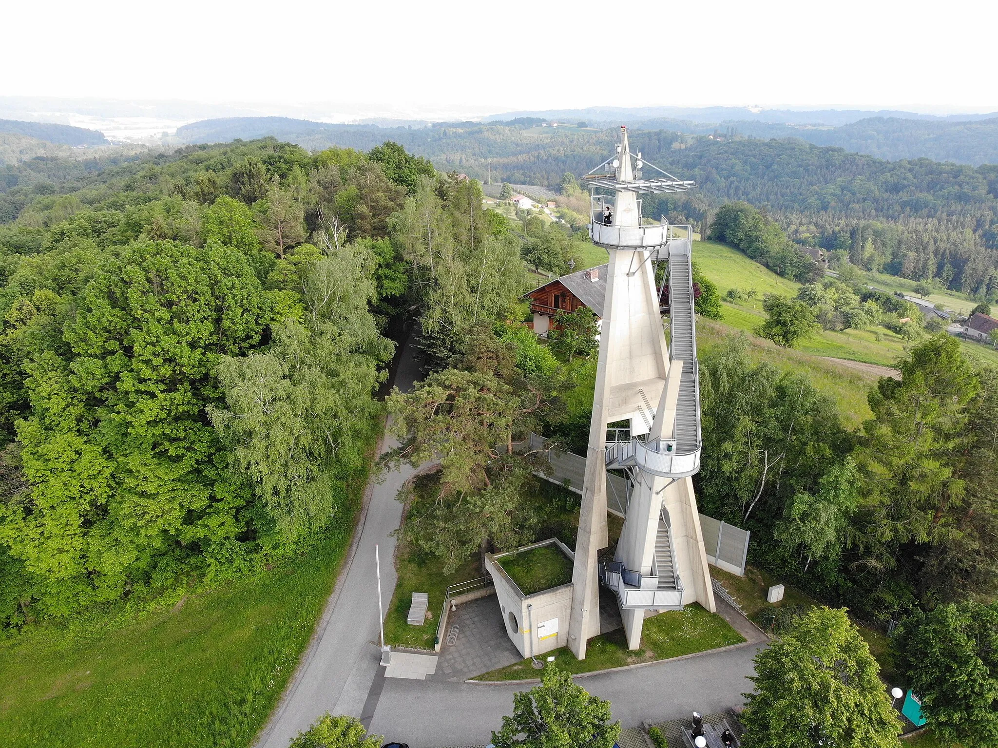 Photo showing: Aussichtsturm am Kleeberg