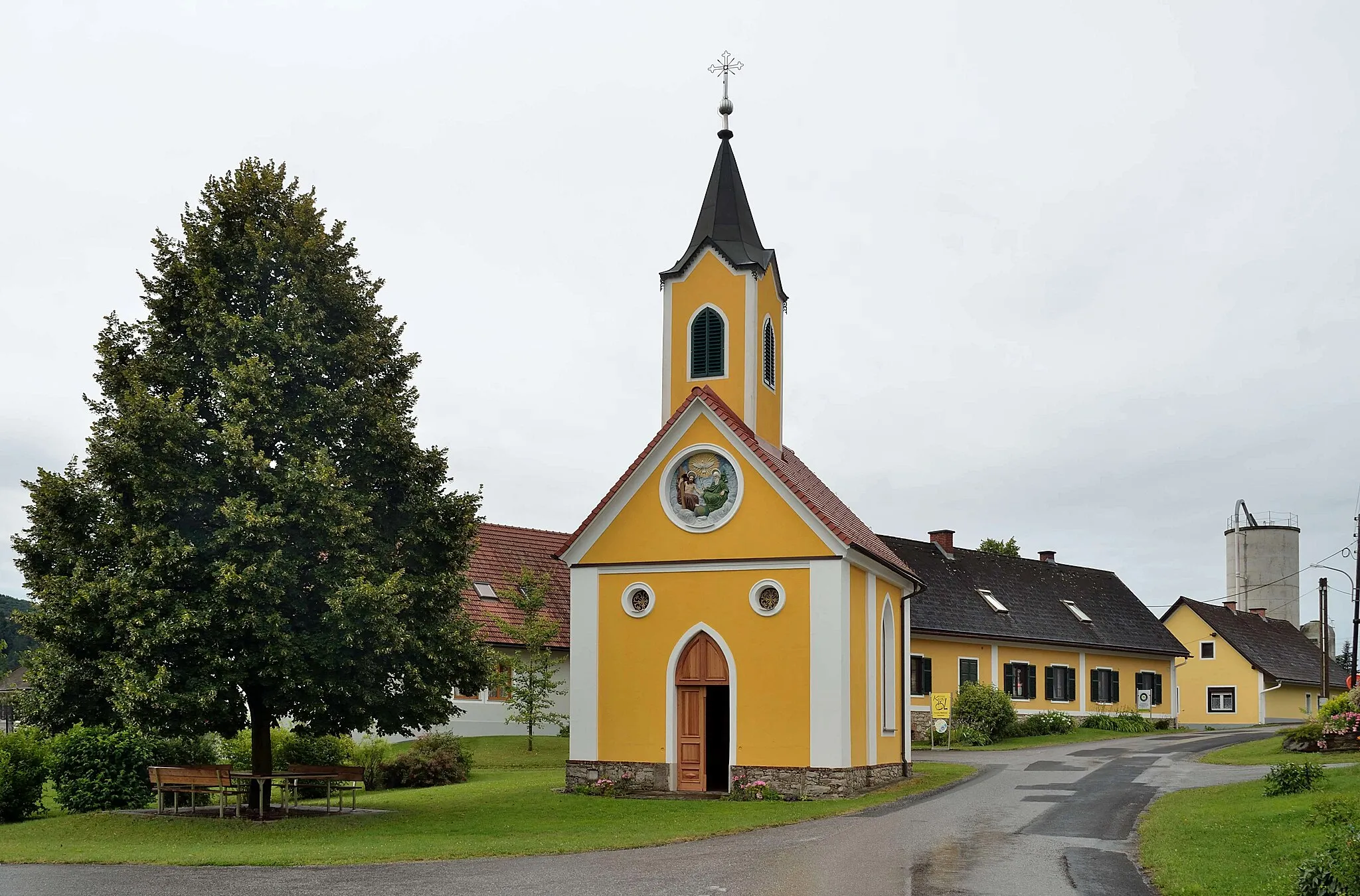 Photo showing: The local chapel at Kleinklein, municipality of Großklein, Styria.