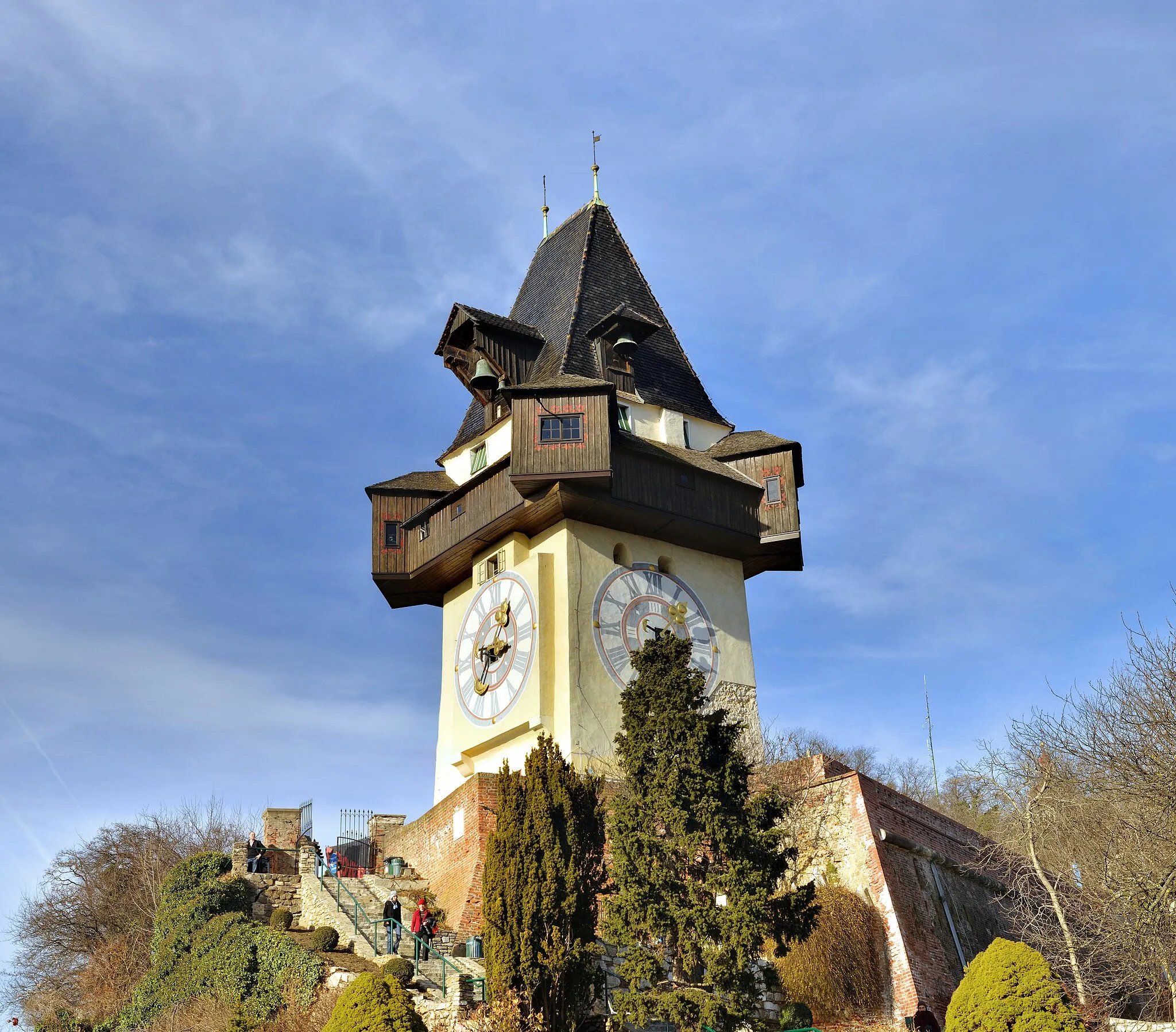 Photo showing: Graz: Uhrenturm