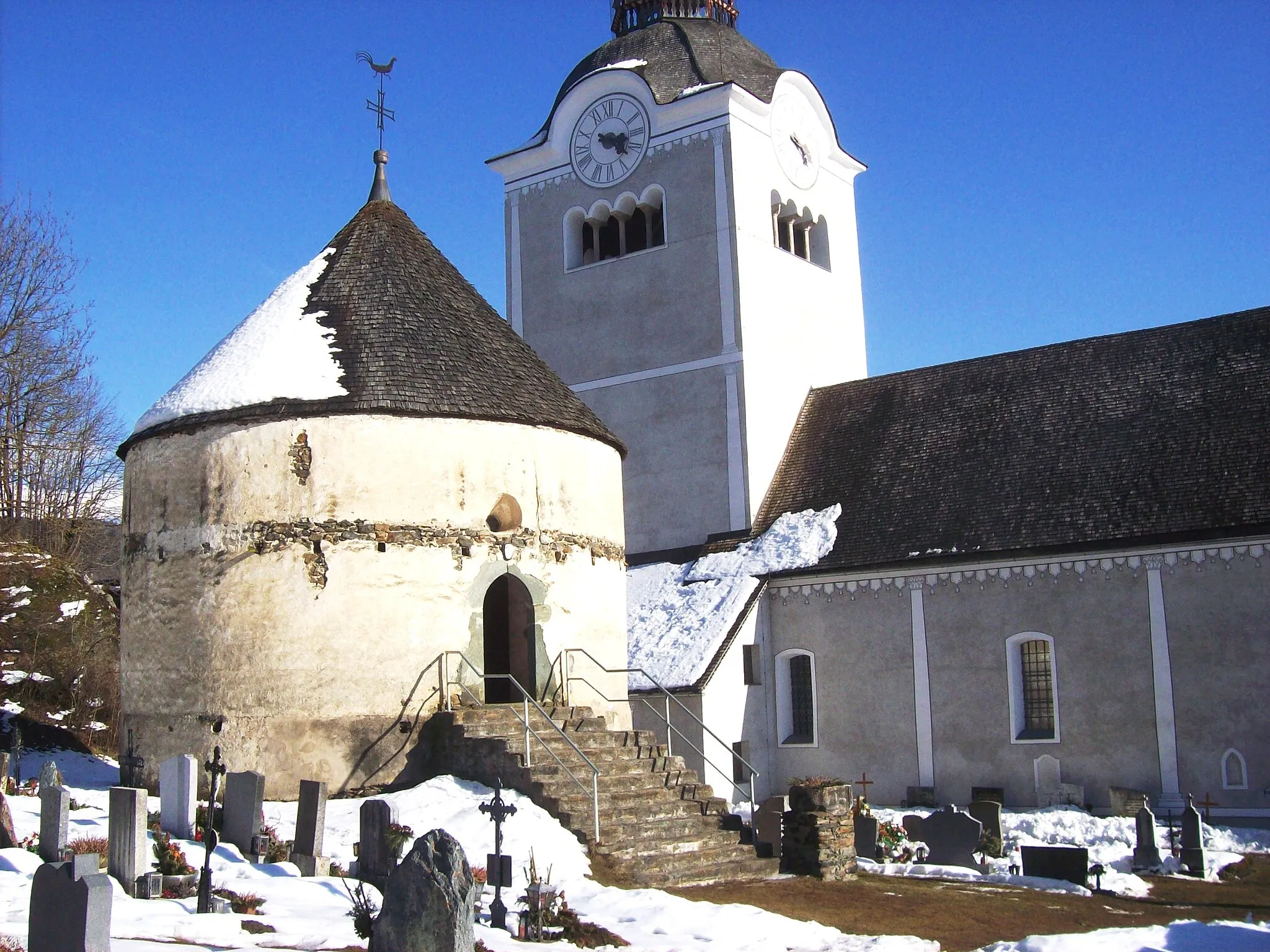 Photo showing: Friedhof mit Karner hl. Michael