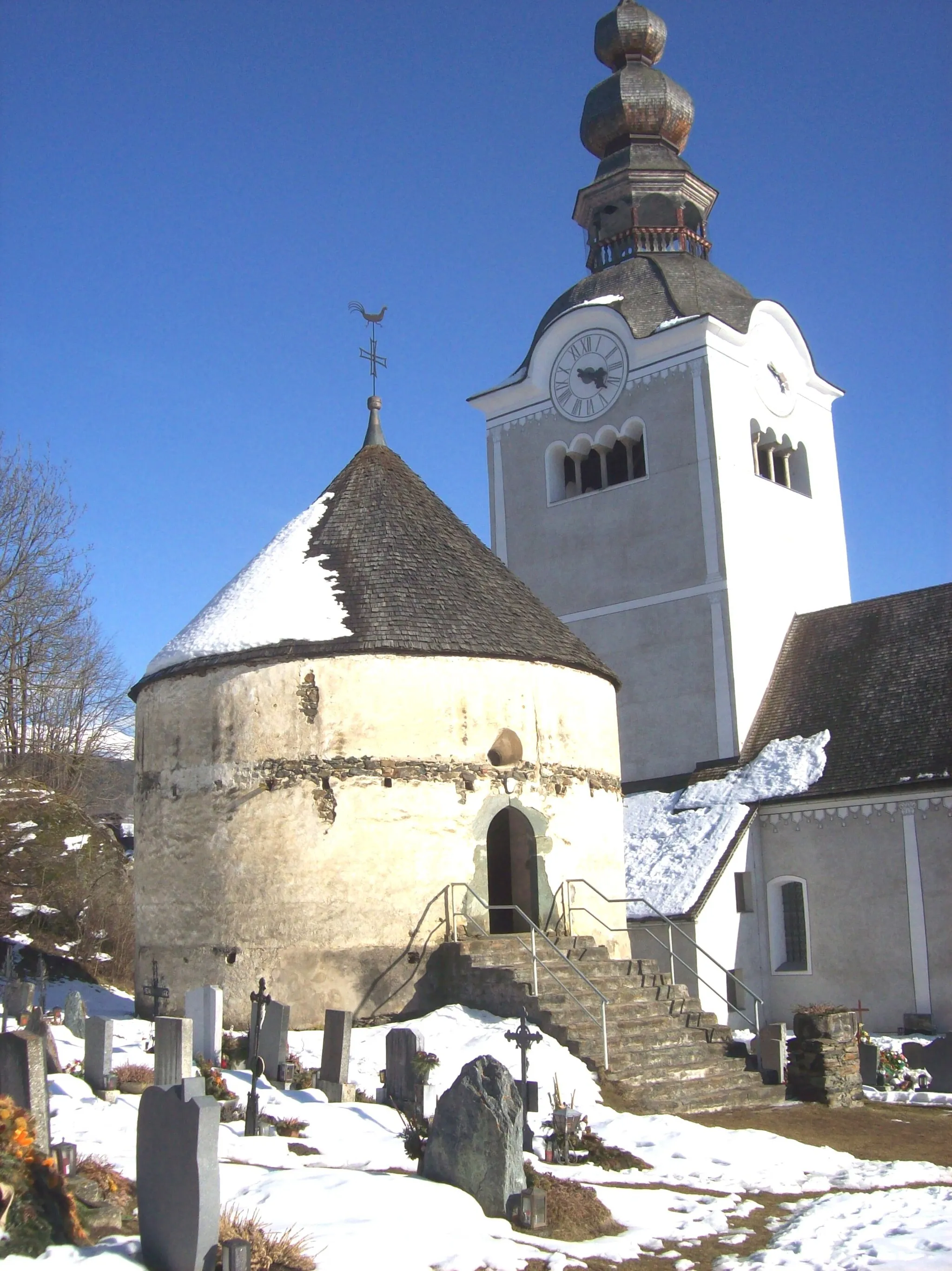 Photo showing: Friedhof mit Karner hl. Michael