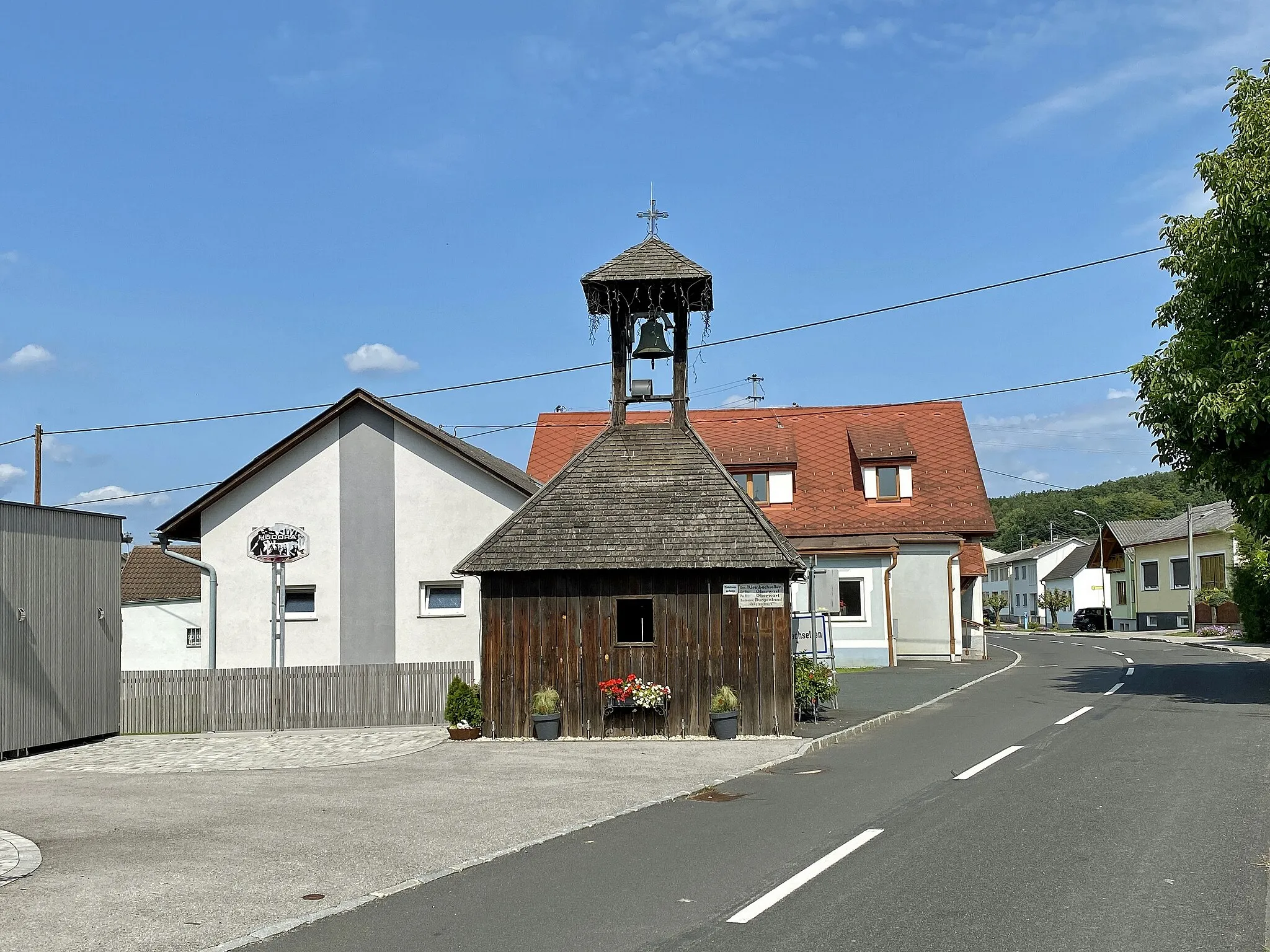 Photo showing: Glockenturm Kleinbachselten, Gemeinde Mischendorf.