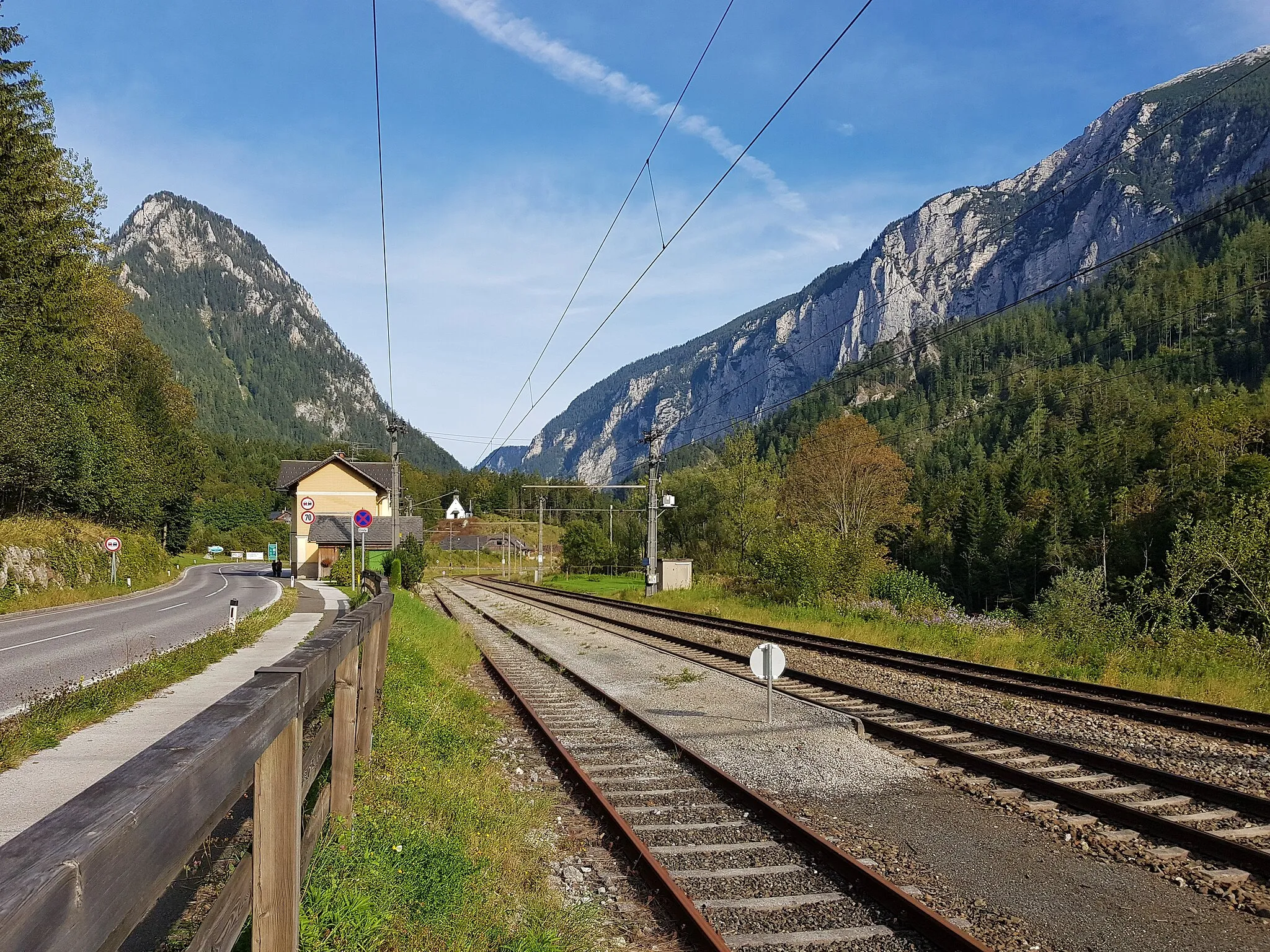 Photo showing: Bahnhof Gstatterboden