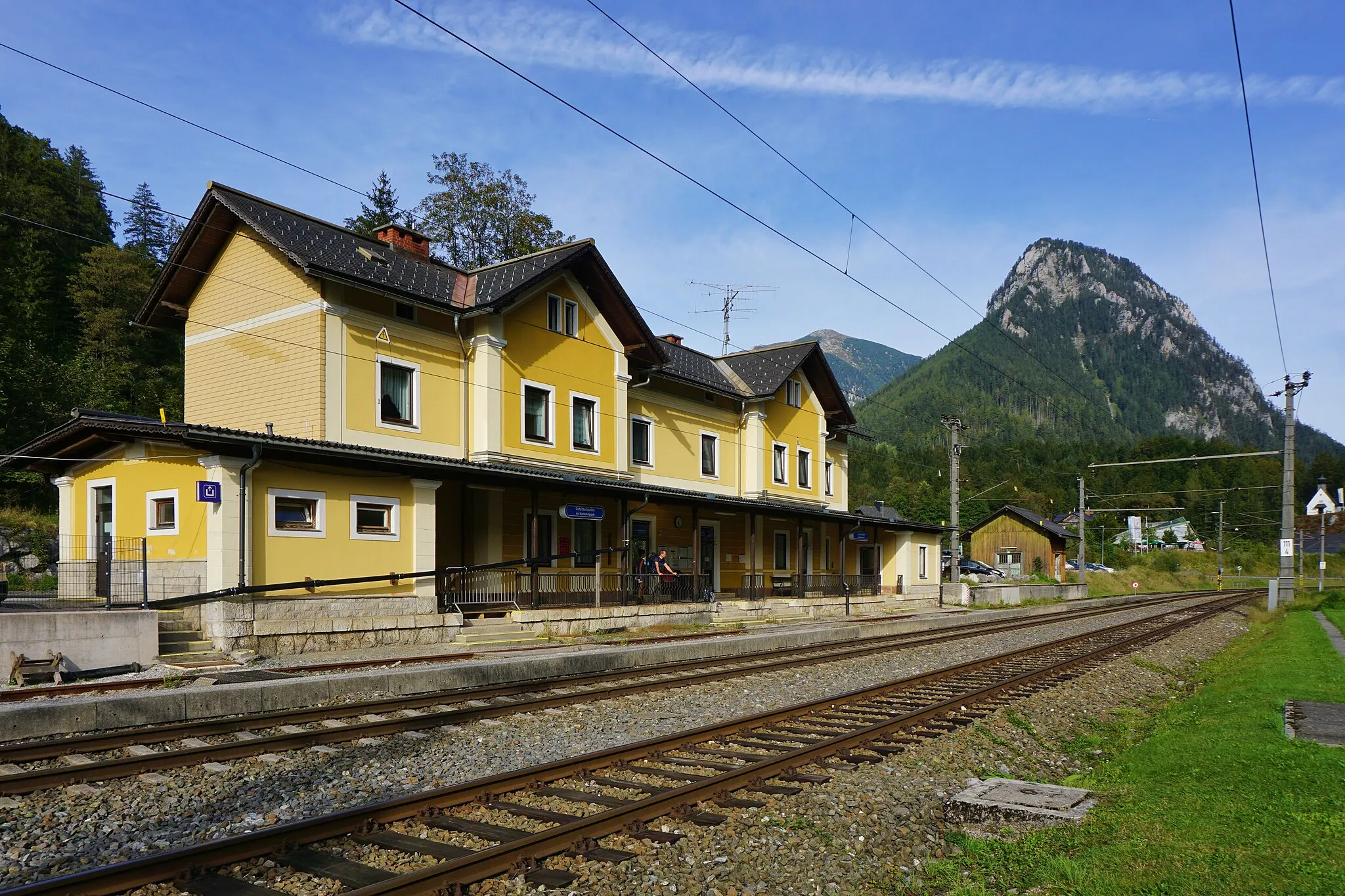 Photo showing: Bahnhof Gstatterboden