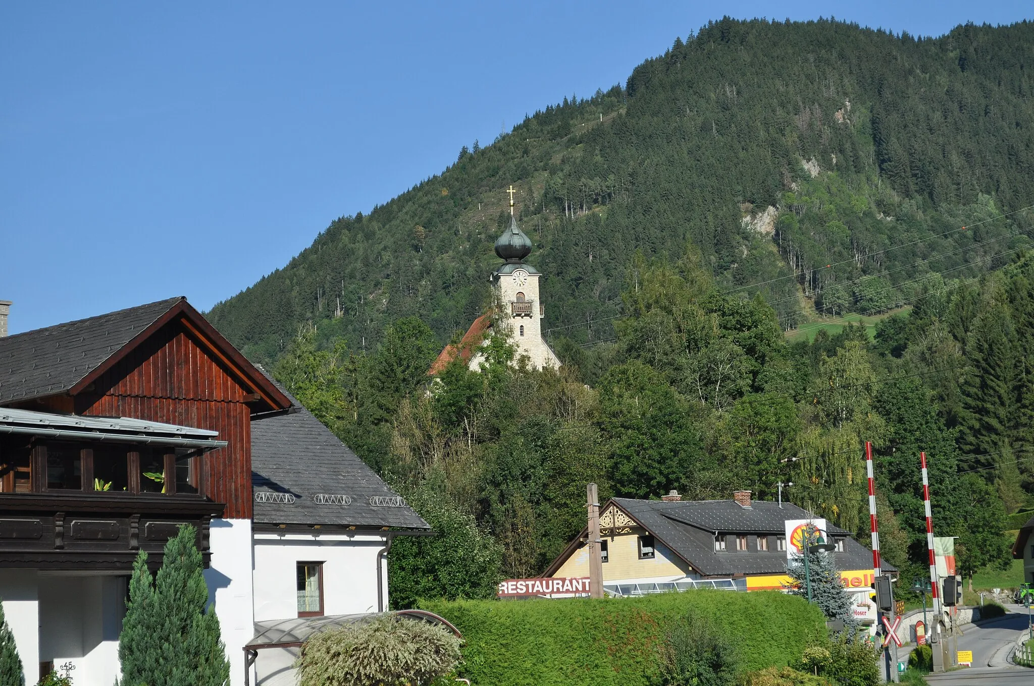 Photo showing: Kath. Filialkirche Stein an der Enns, Großsölk