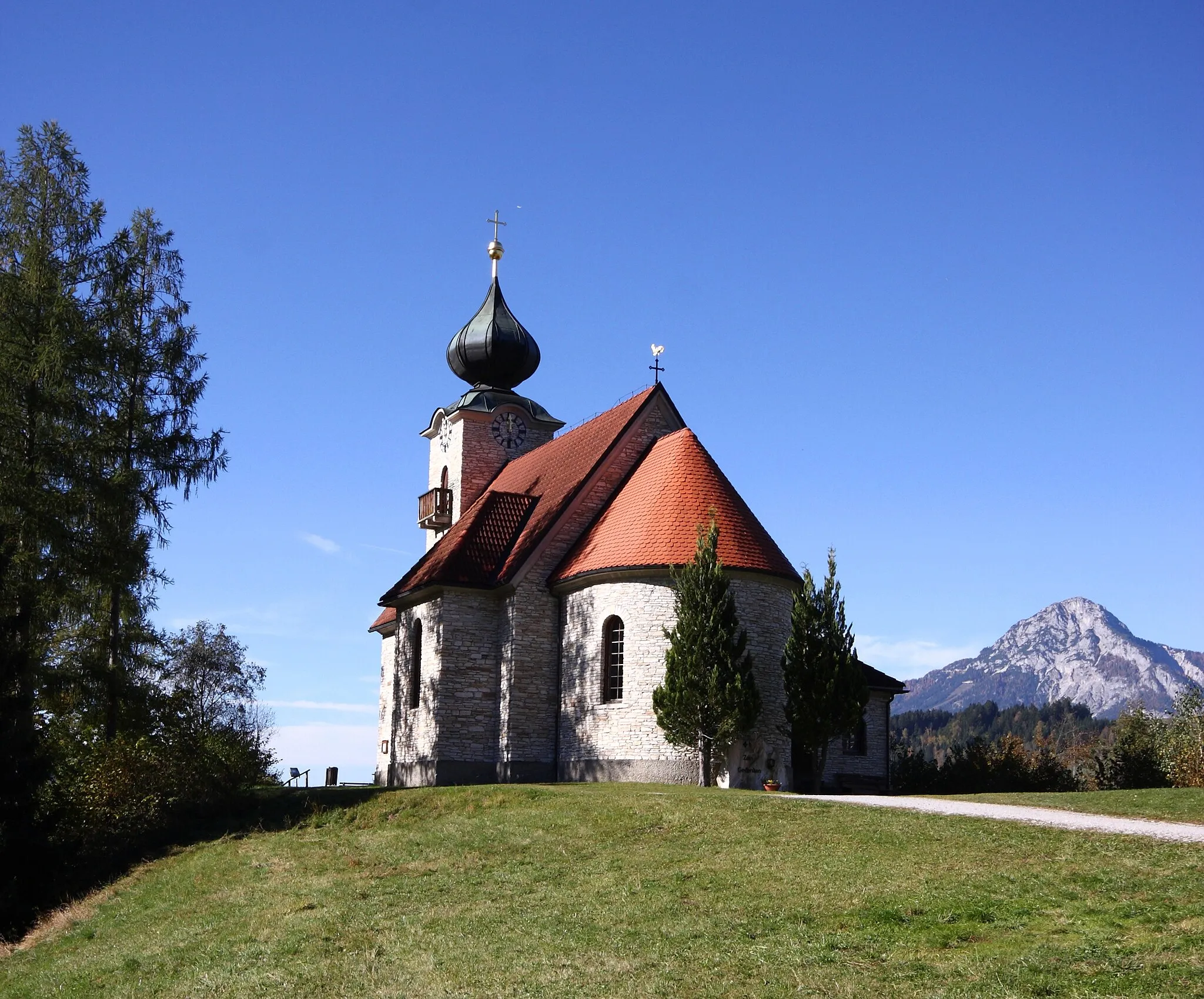 Photo showing: Catholic church, Stein an der Enns, Styria, Austria