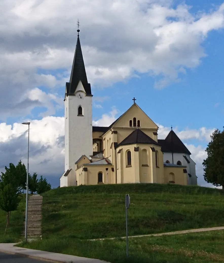 Photo showing: Church of St. George, Jurij, Slovenia
