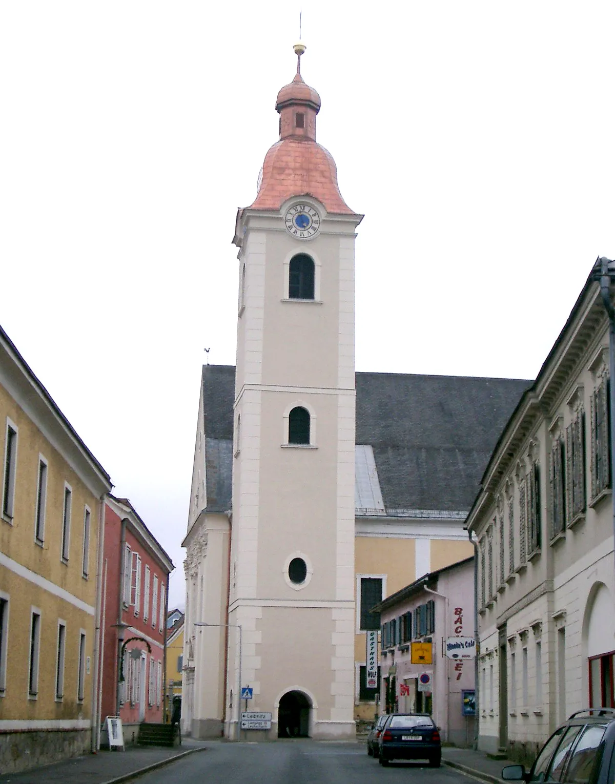 Photo showing: Kath. Pfarrkirche Mariä Geburt