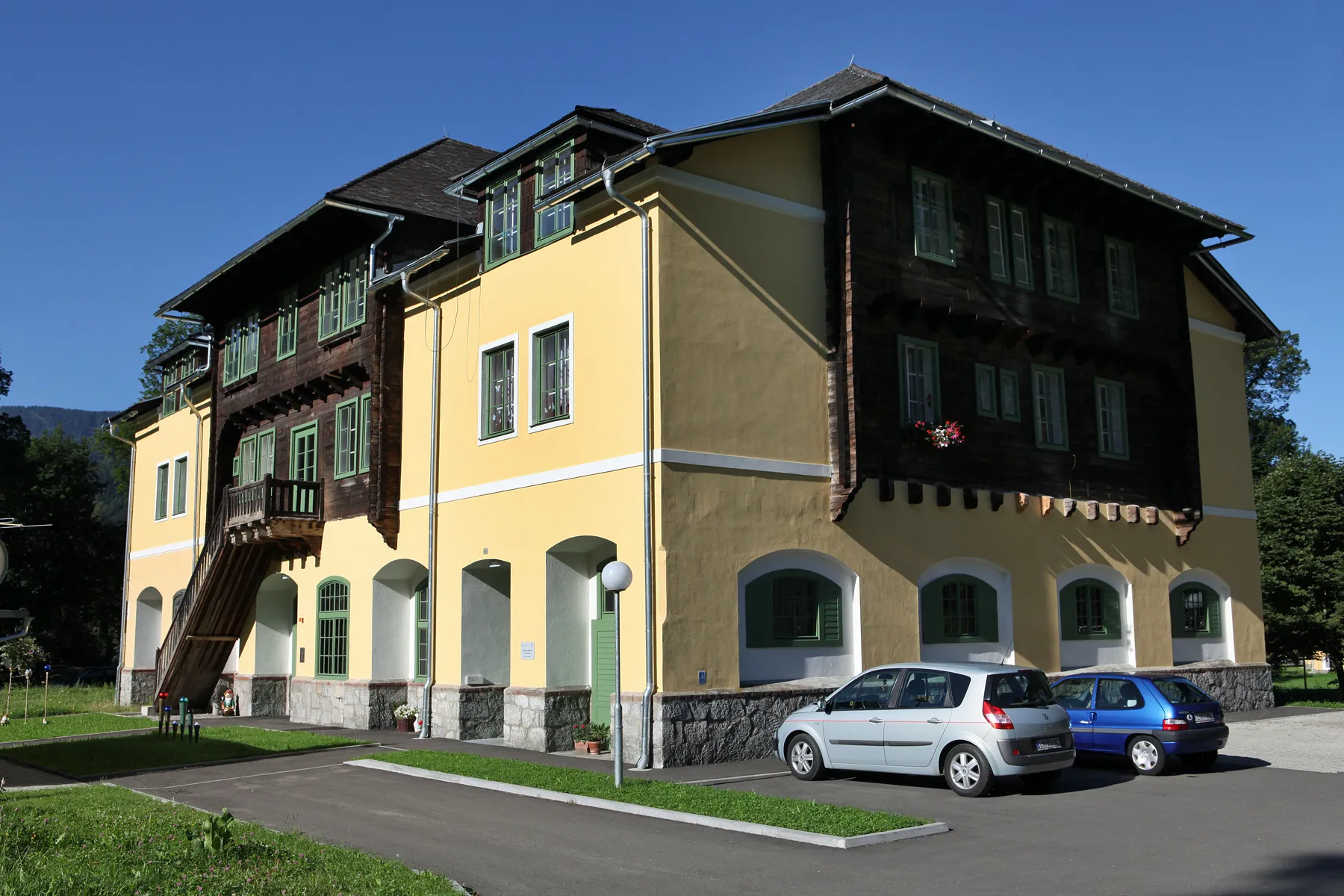 Photo showing: Wohnhaus, Ehem. Fohlenlaufstall. Kalwang