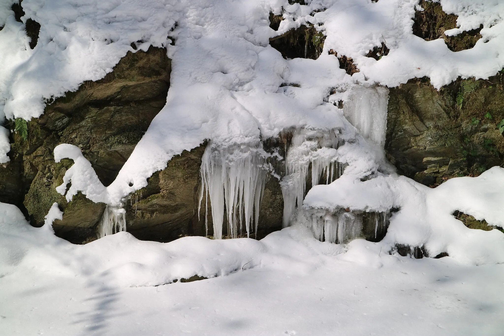 Photo showing: Winter in der Rettenbachklamm, Graz (Steiermark)