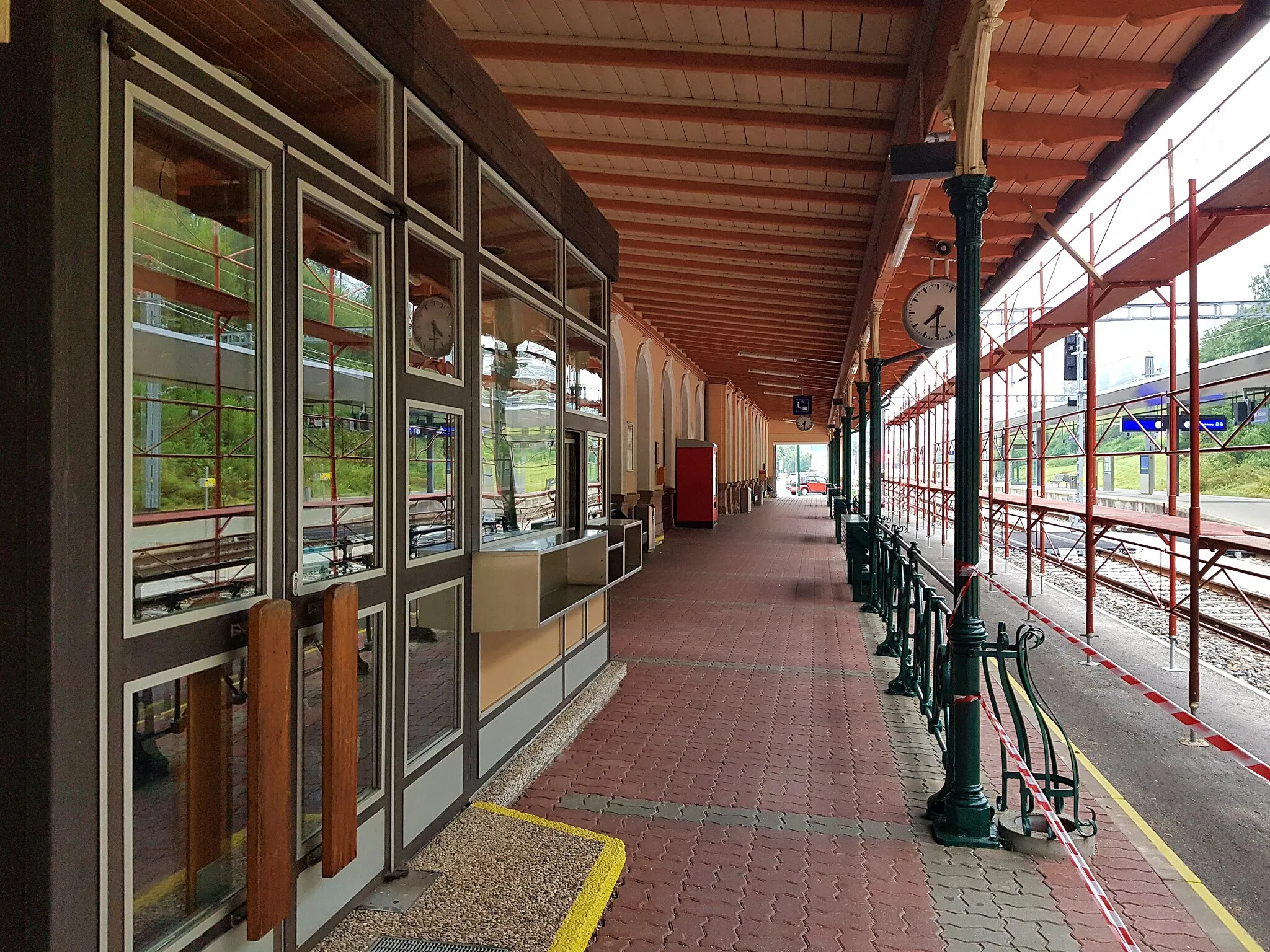 Photo showing: Bahnhof Bad Aussee