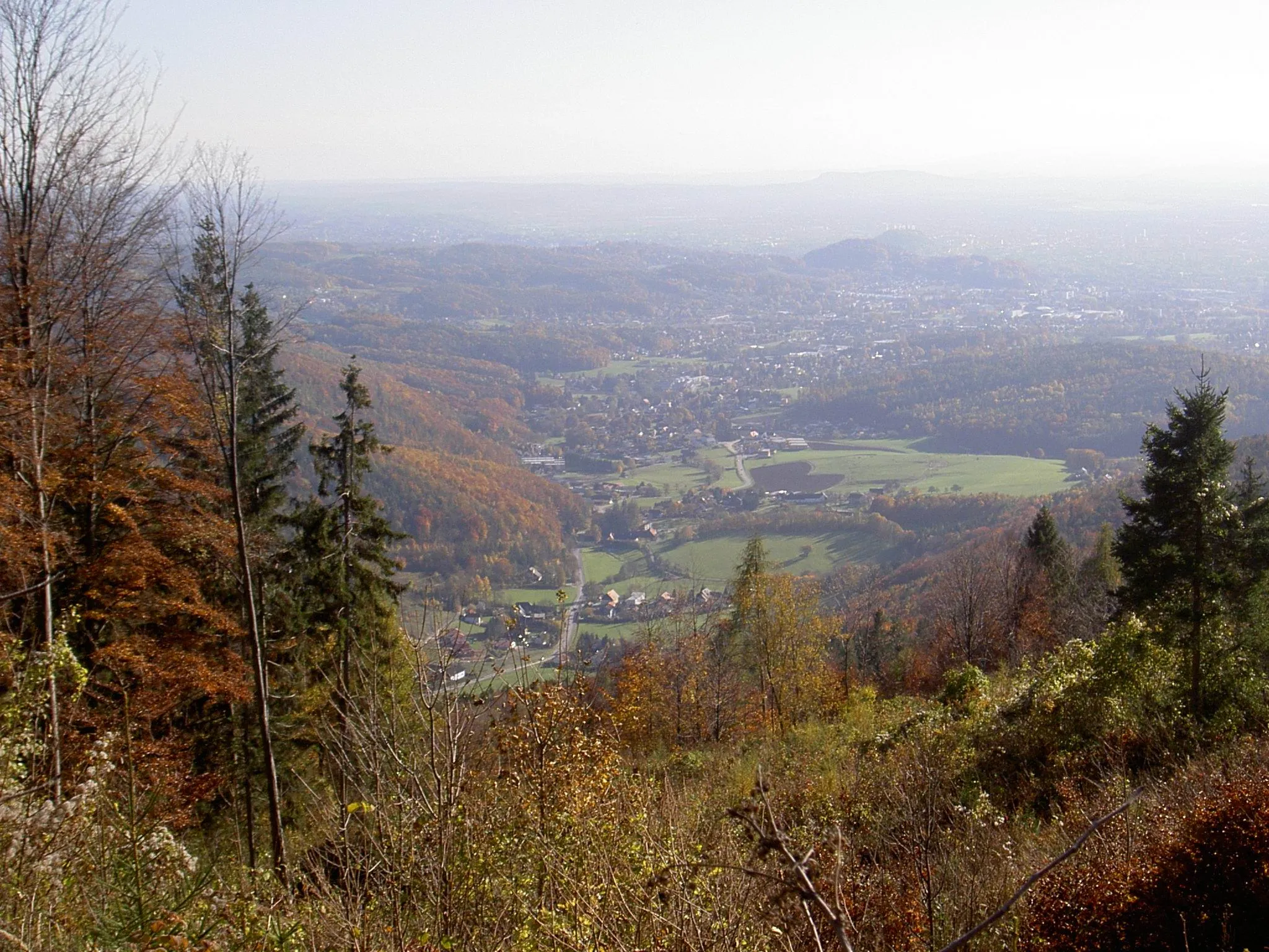 Photo showing: Stattegg valley seen from Rannach mountain