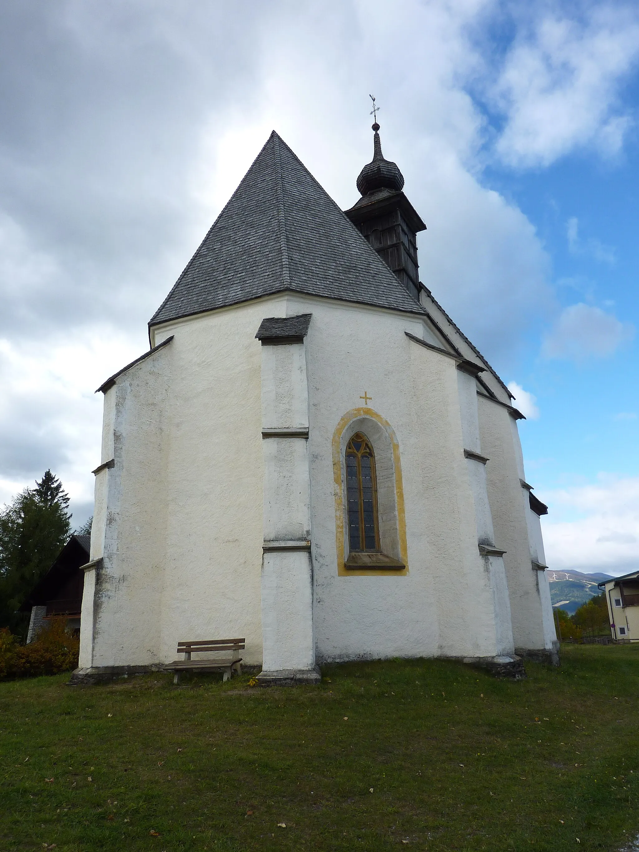 Photo showing: Filialkirche hl. Hemma, Sankt Hemma, Edelschrott, Steiermark

This media shows the protected monument with the number 119087 in Austria. (Commons, de, Wikidata)
