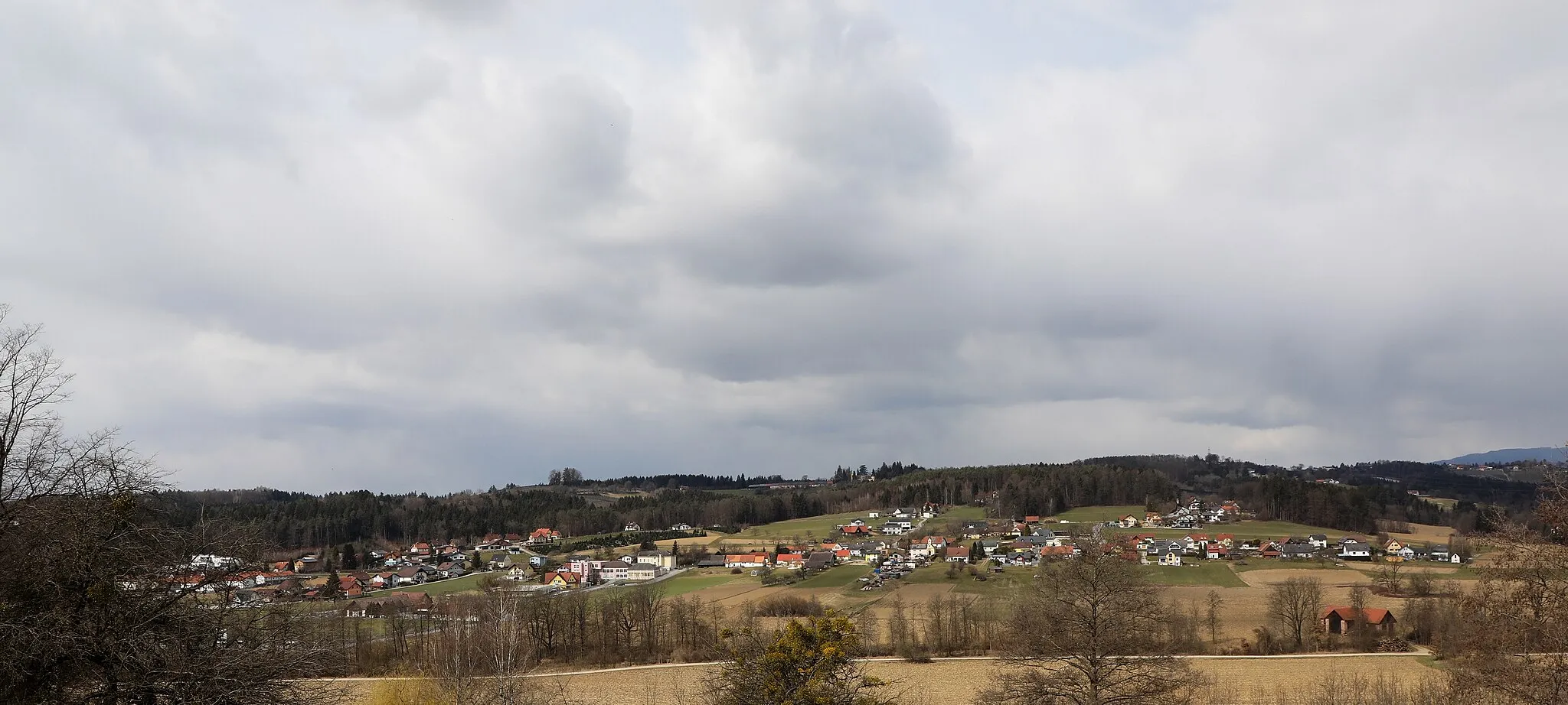 Photo showing: Die Ortschaft Vasoldsberg in der gleichnamigen Gemeinde, Steiermark