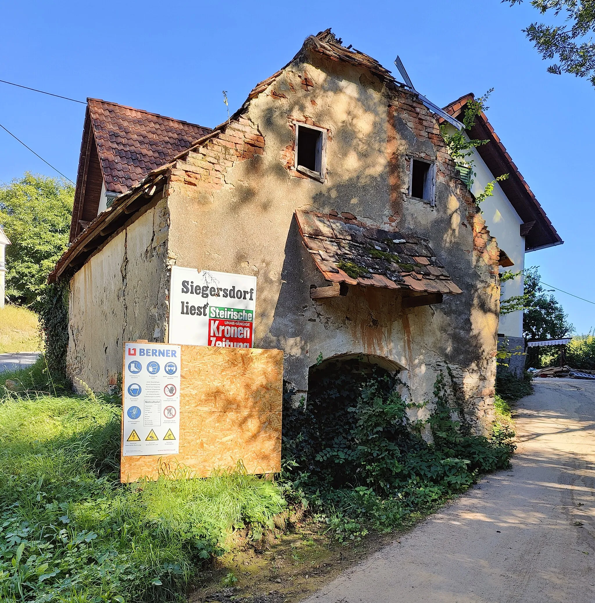 Photo showing: Kellergasse Feistritztal: Siegersdorf bei Herberstein
Siegersdorf Nr. 50