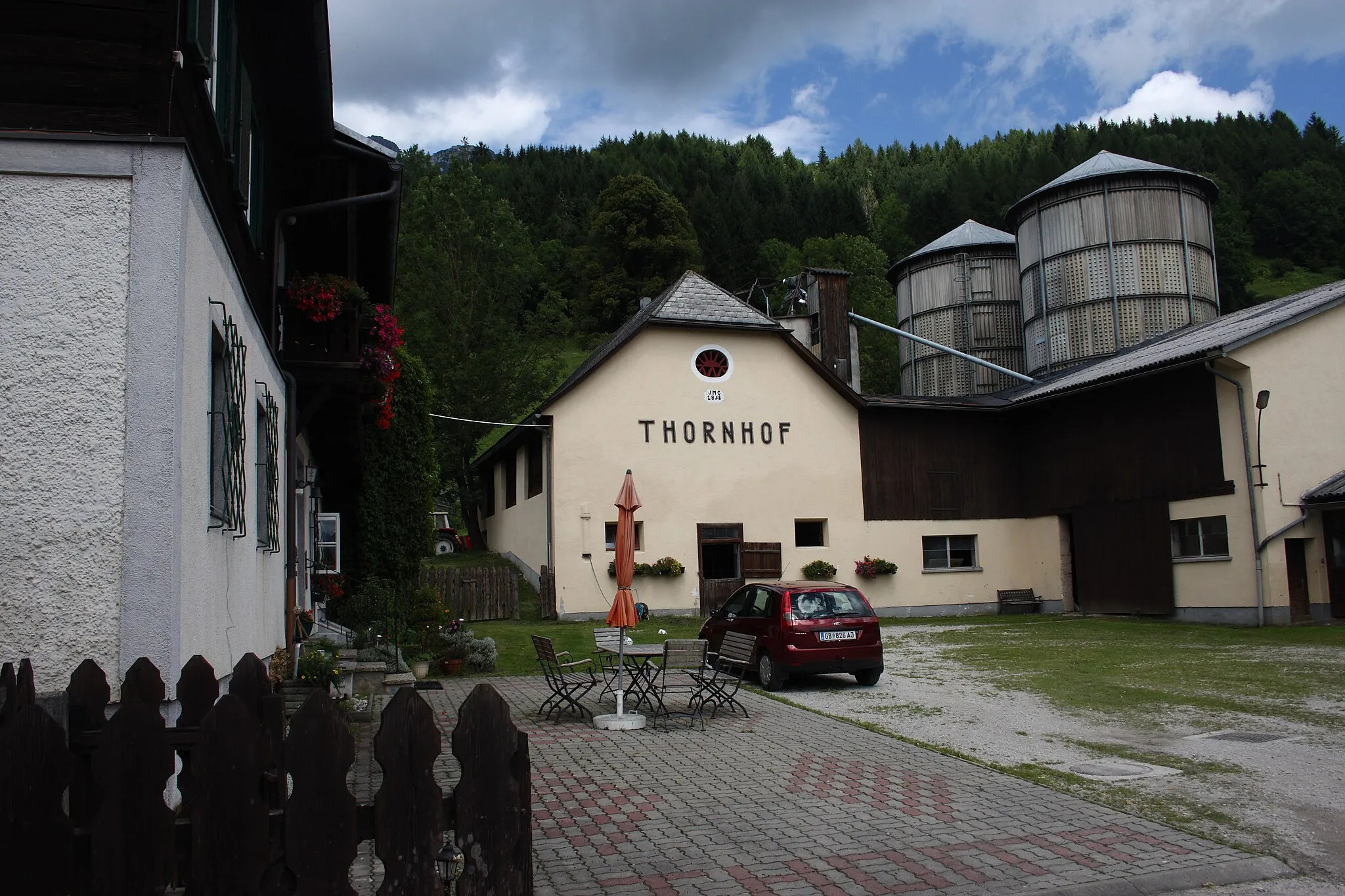 Photo showing: farmhouse, Thornhof,  Styria, Austria