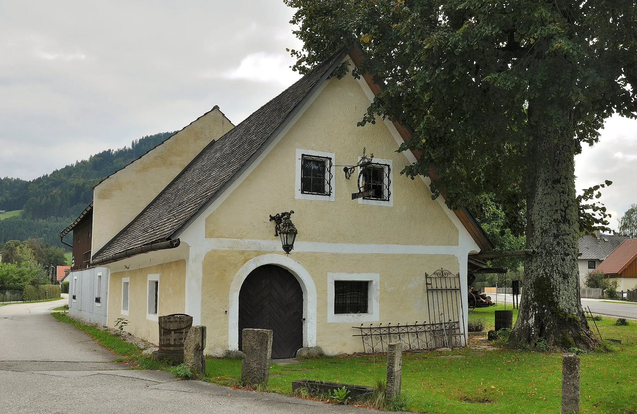 Photo showing: Hufschmiede, Habacher-Schmiede