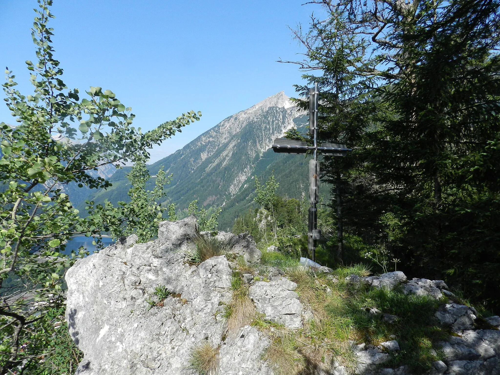 Photo showing: The top of Schafböndl, Hieflau, Austria.