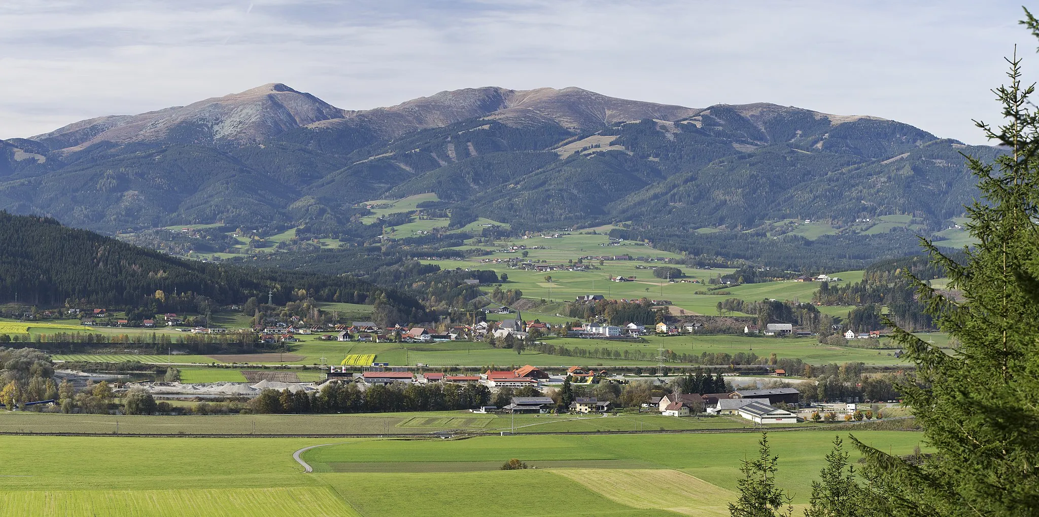 Photo showing: Kobenz bei Knittelfeld von Südosten