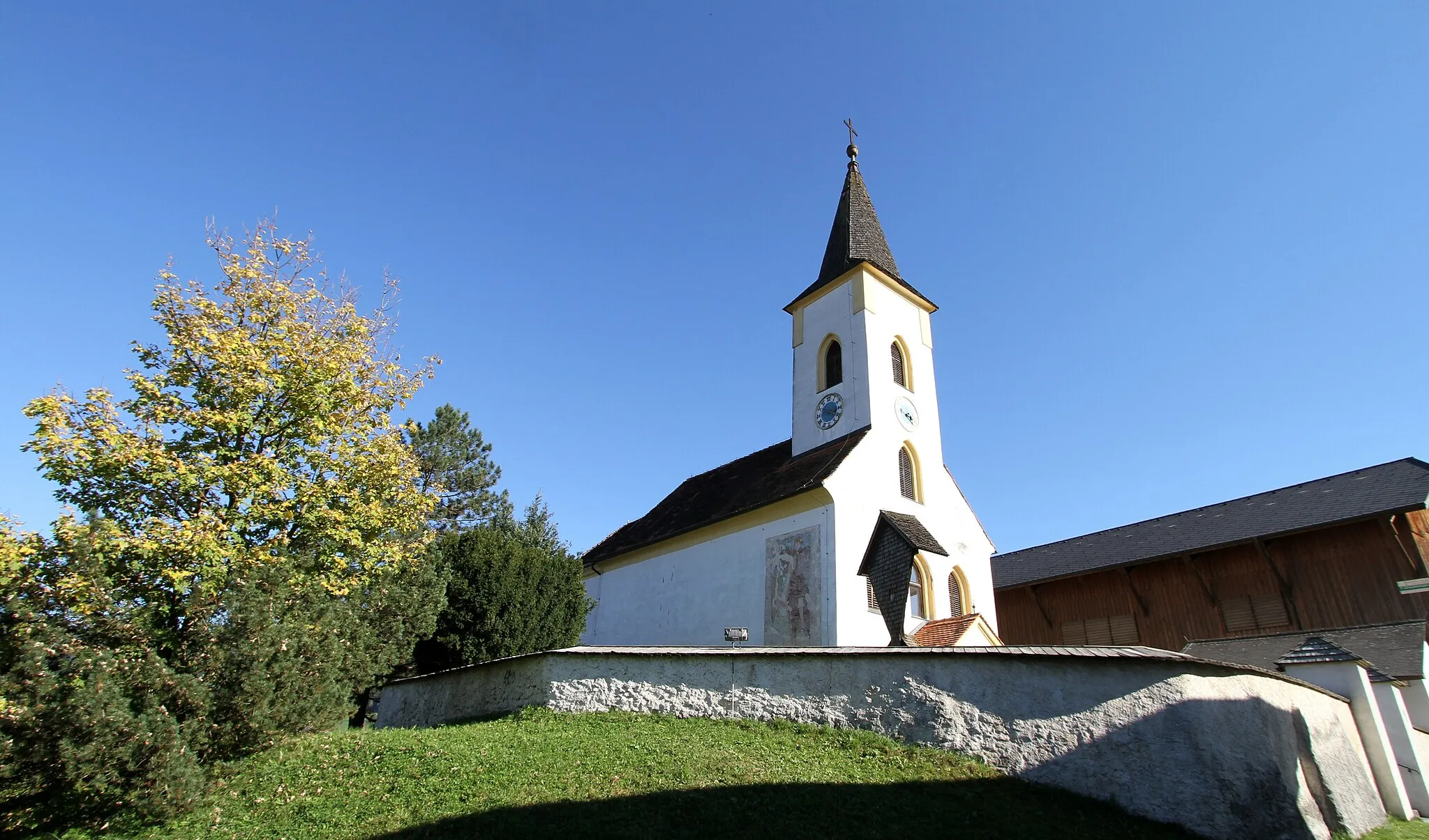 Photo showing: Kath. Pfarrkirche hl. Laurentius, Sankt Lorenzen bei Knittelfeld, Steiermark, Österreich