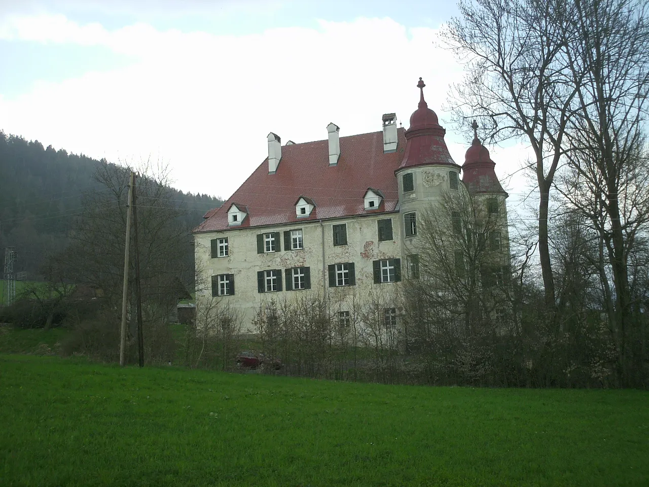 Photo showing: Schloss Nechelheim in St. Lorenzen/Mürztal.