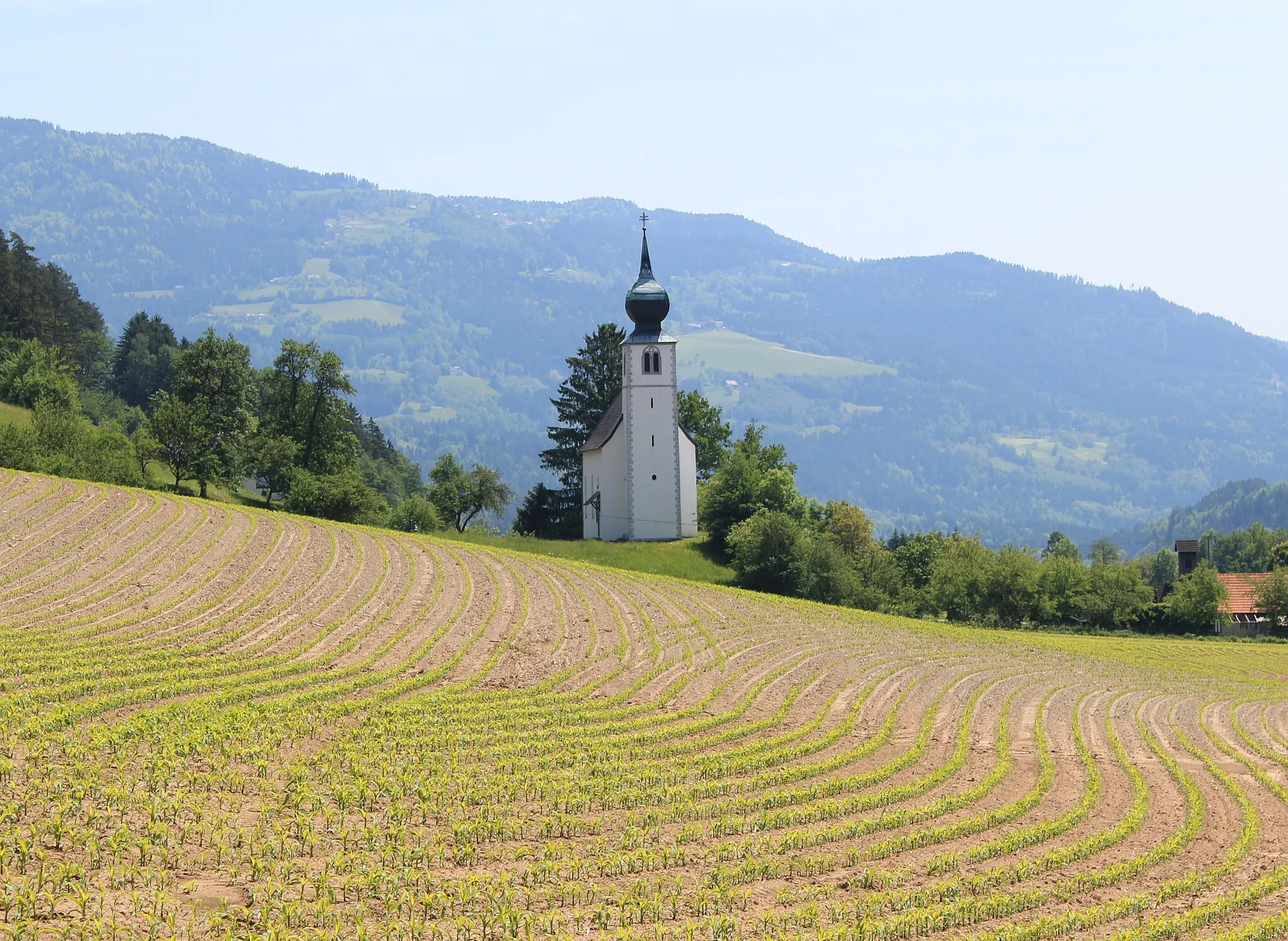 Photo showing: Saint-Margaretha-church in Sankt Paul im Lavanttal