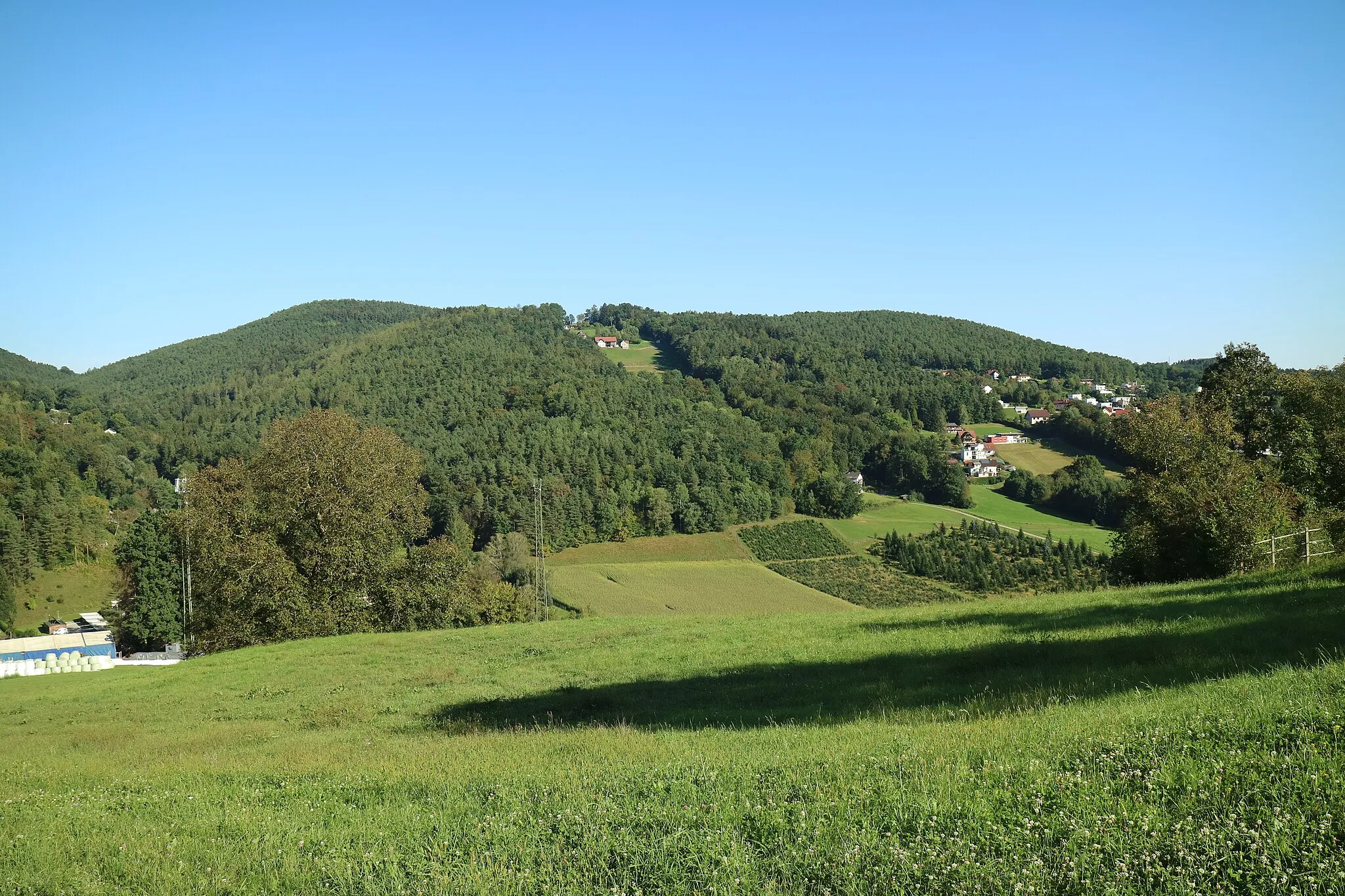 Photo showing: Pfangberg von Nordwesten, Graz-Andritz