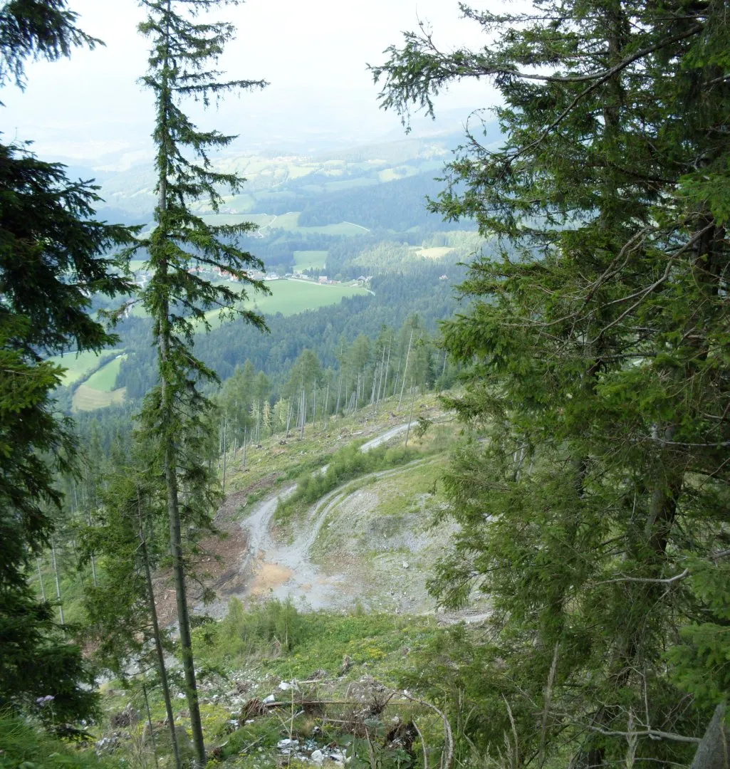 Photo showing: Vertical panorama at Schöckl