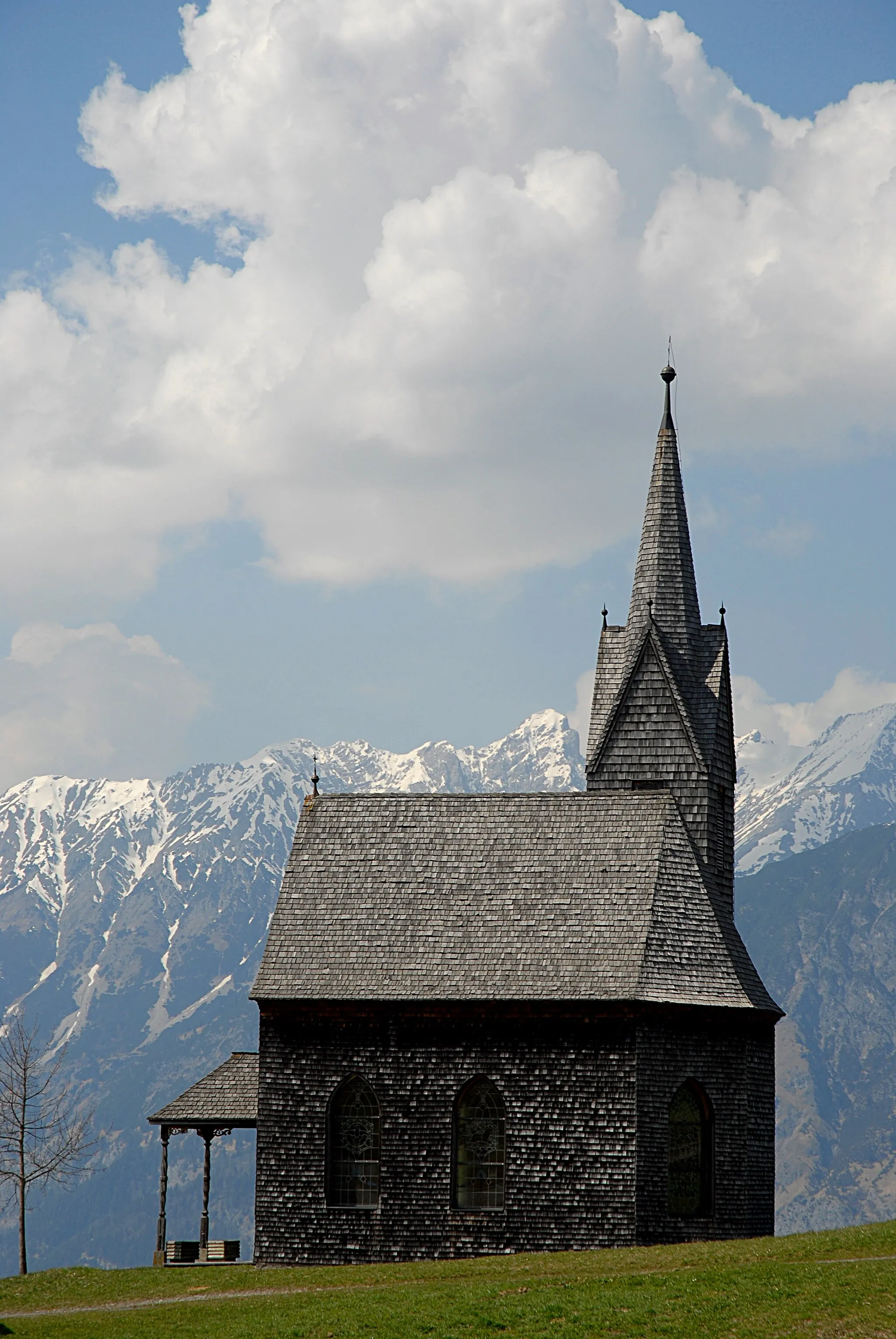 Photo showing: The chapel of Windegg near Tulfes, Tyrol, Austria