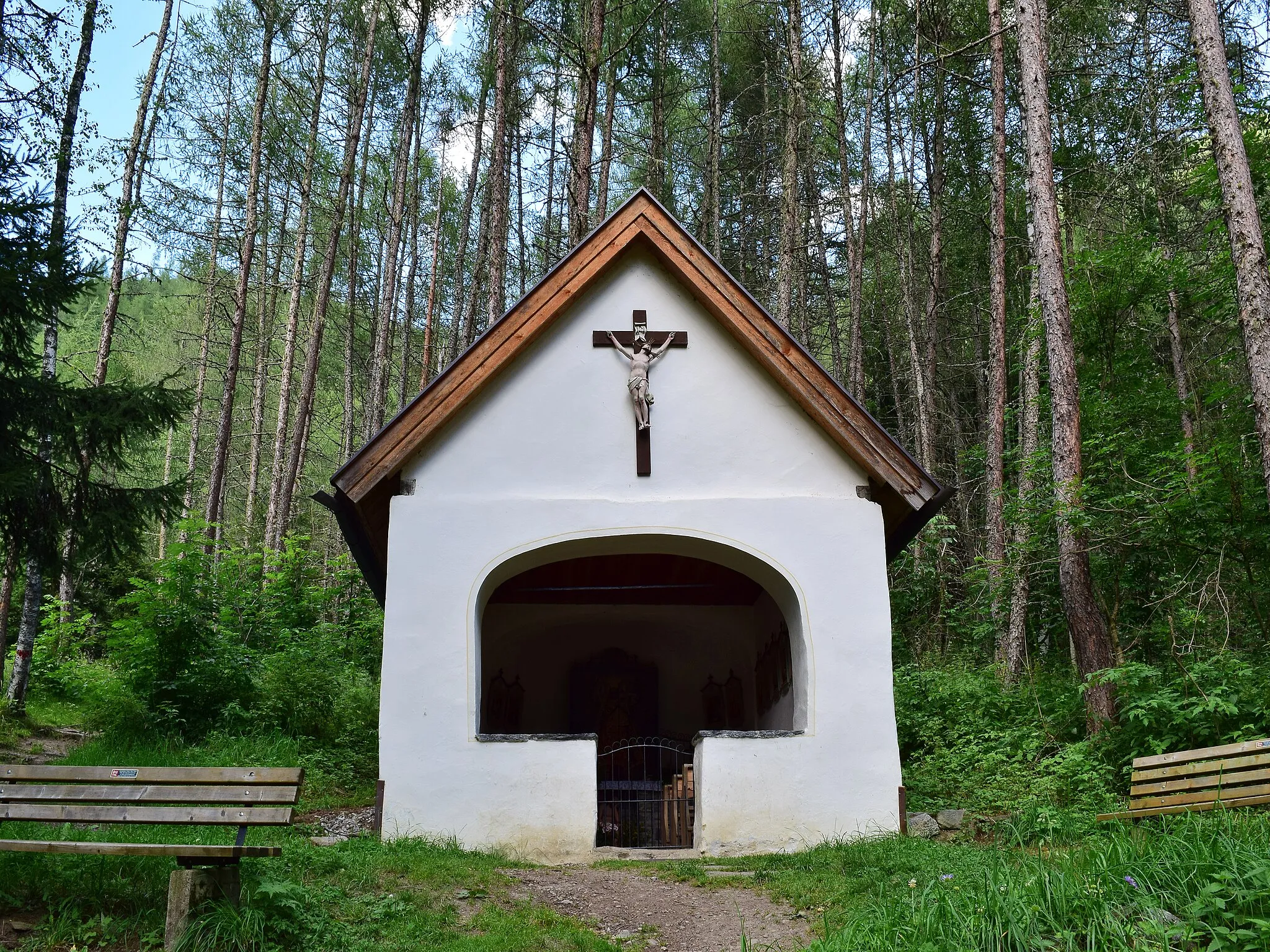 Photo showing: Rattal-Kapelle in Roßlach, Umhausen