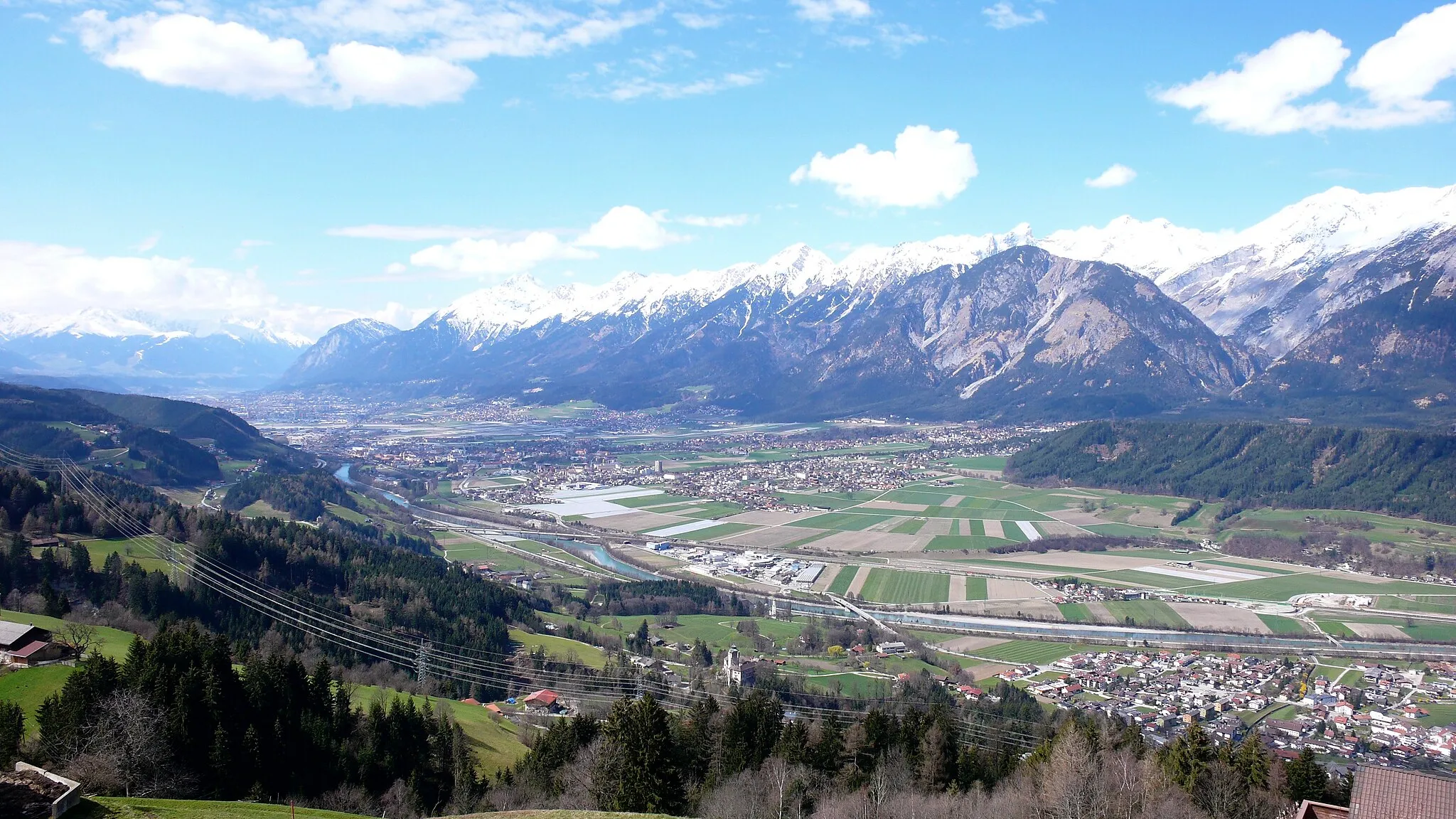 Photo showing: Inntal_Volders, Hall, Thaur, Rum, Innsbruck