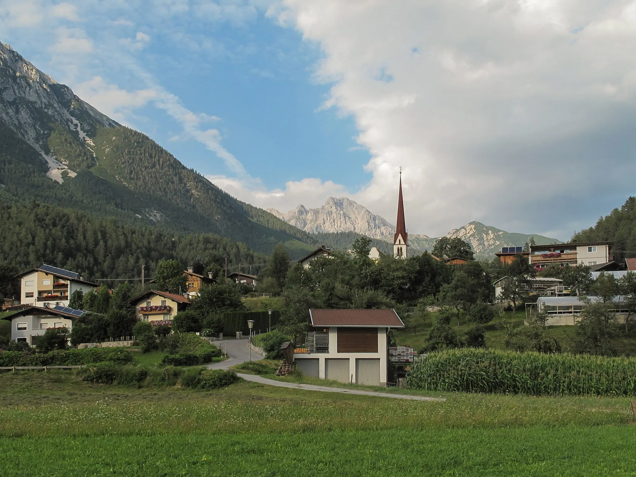 Photo showing: Dormitz, view to the village