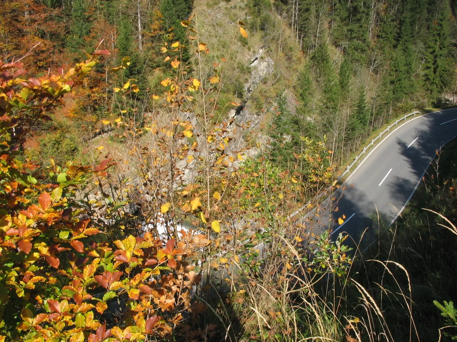 Photo showing: German Alps Road (B 305 / B172), near Reit im Winkl, Germany.