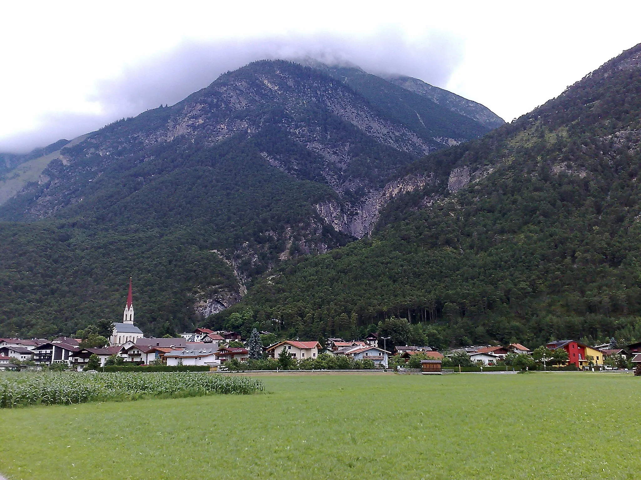 Photo showing: Mils near Imst in Tirol, Austria, Europe