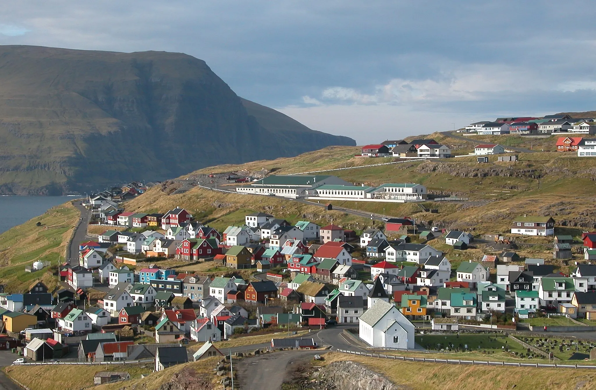 Photo showing: Eiði in Eysturoy, Faroe Islands.