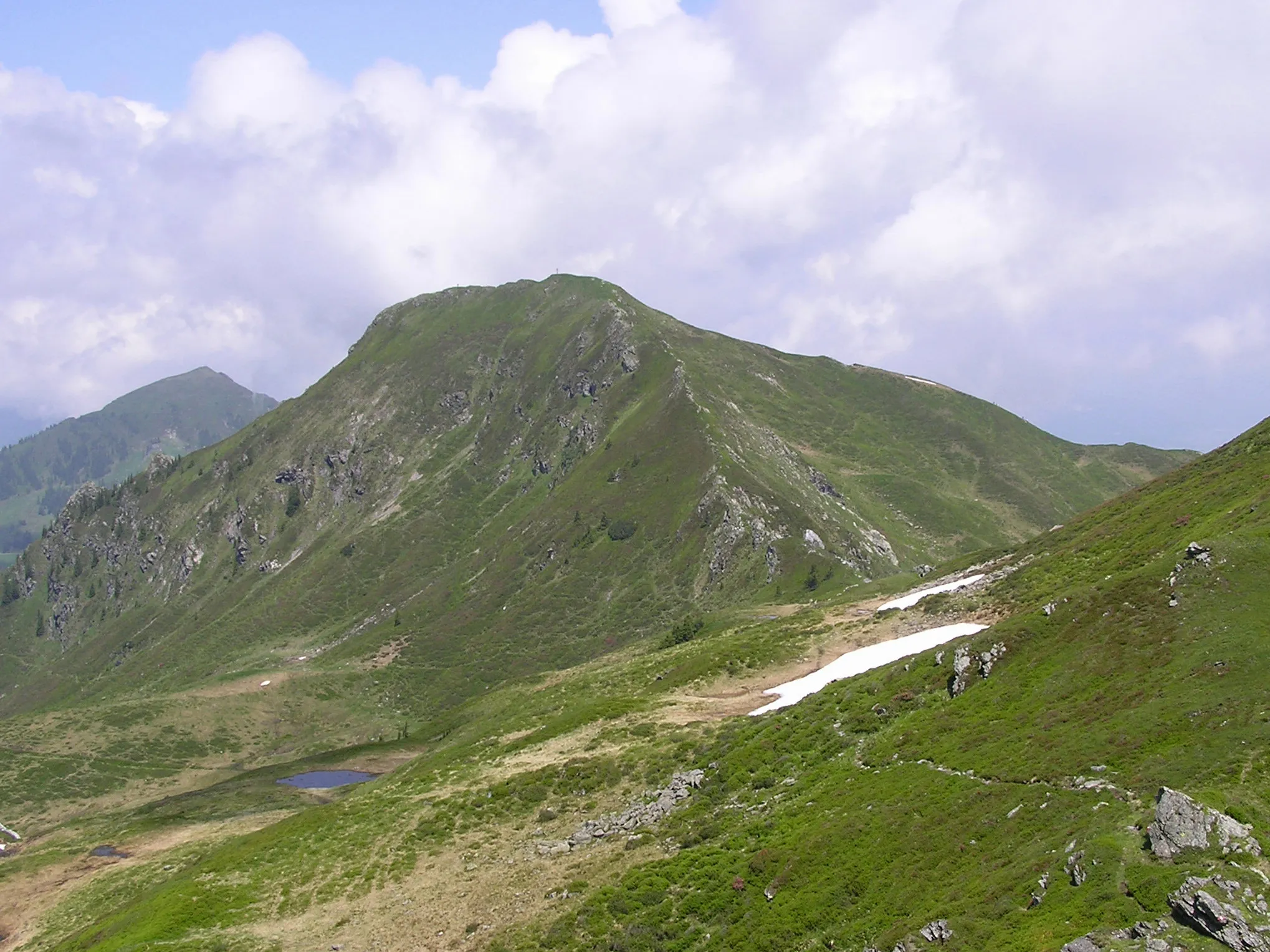 Photo showing: The Brechhorn in the austrian Alps seen from south