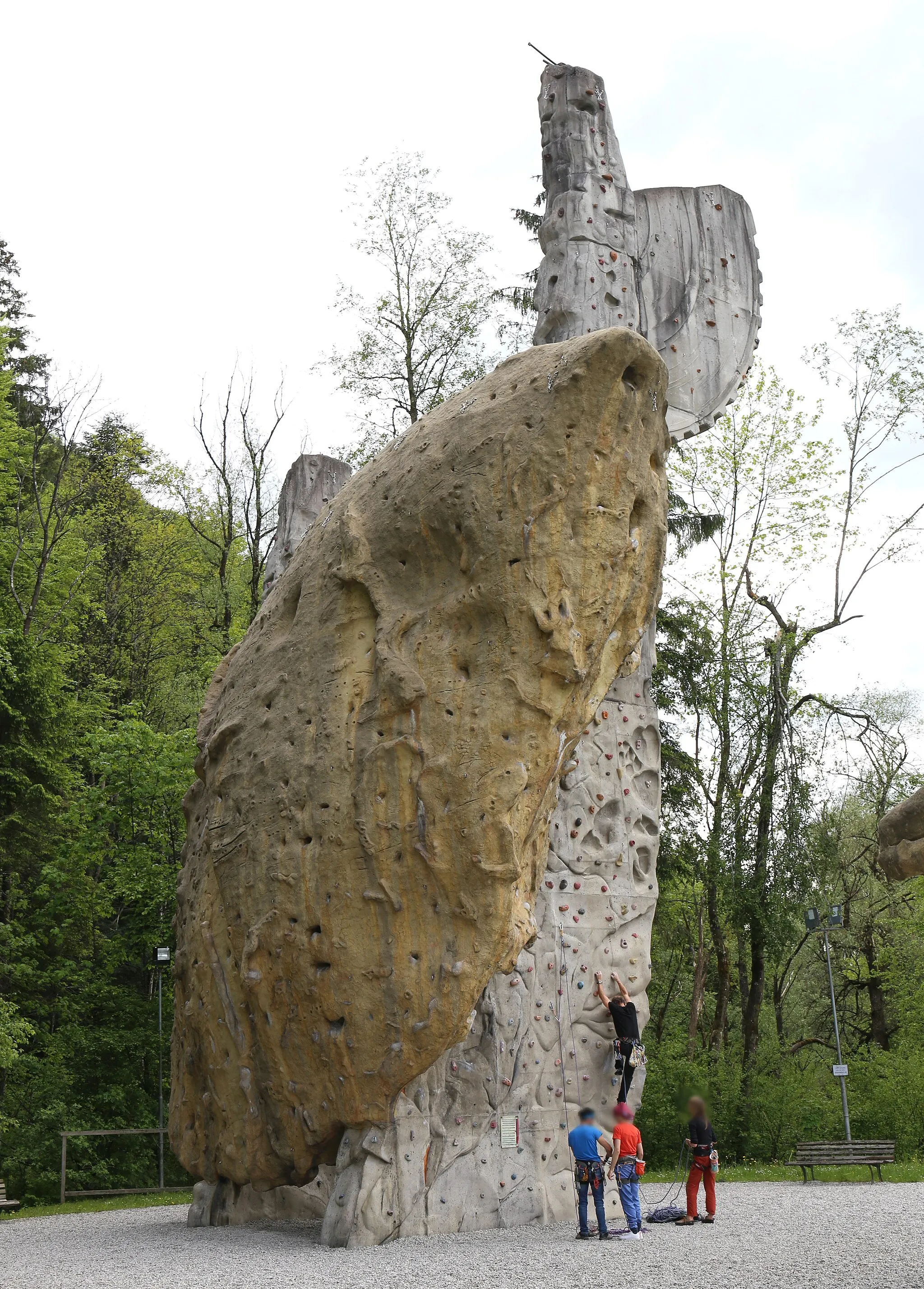 Photo showing: Kletterskulptur in Kufstein