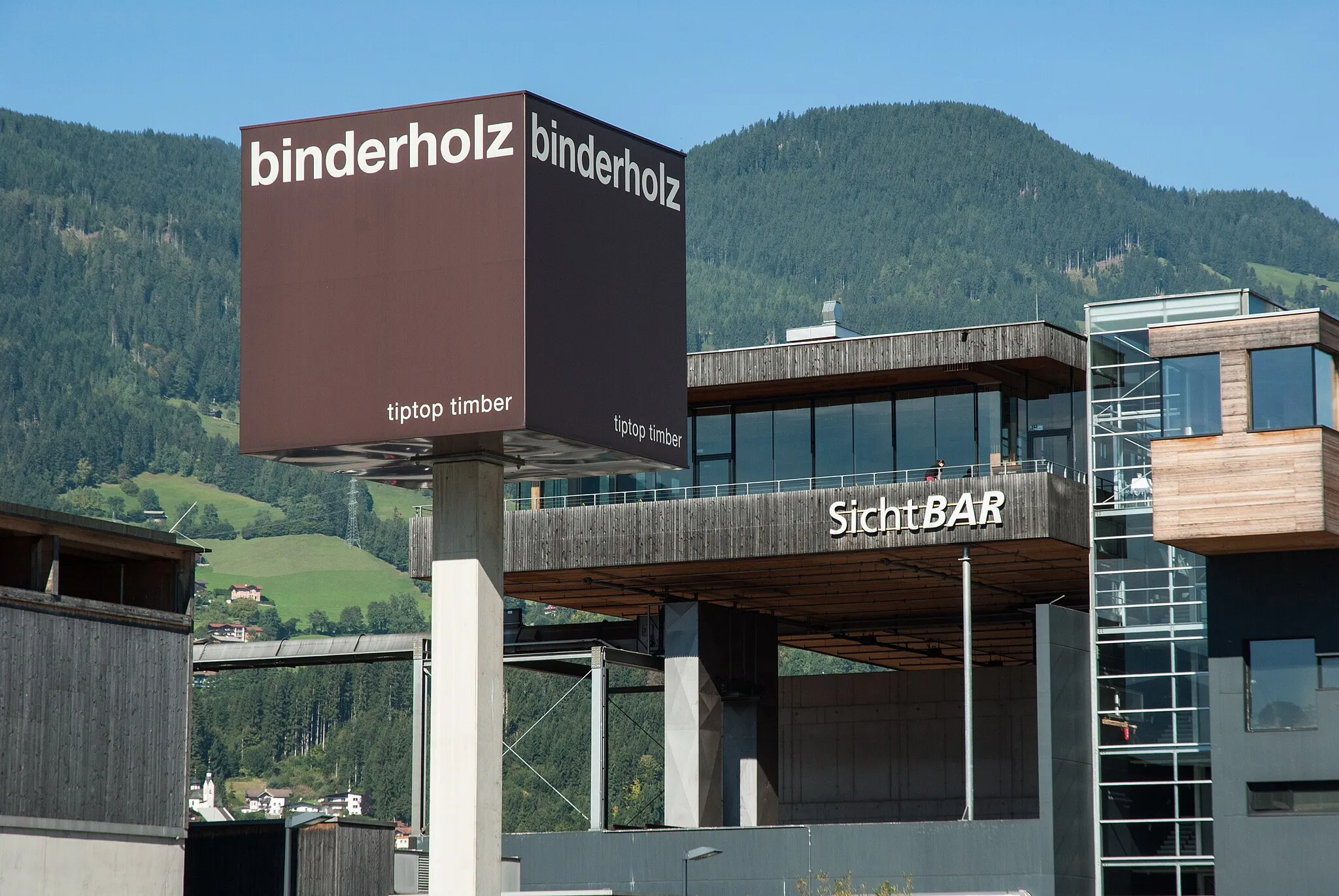 Photo showing: Binderholz in Fügen im Zillertal