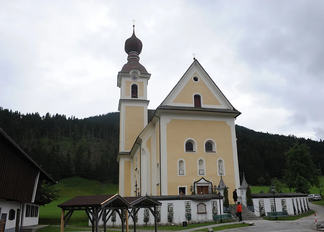 Photo showing: Parish church of Going am Wilden Kaiser