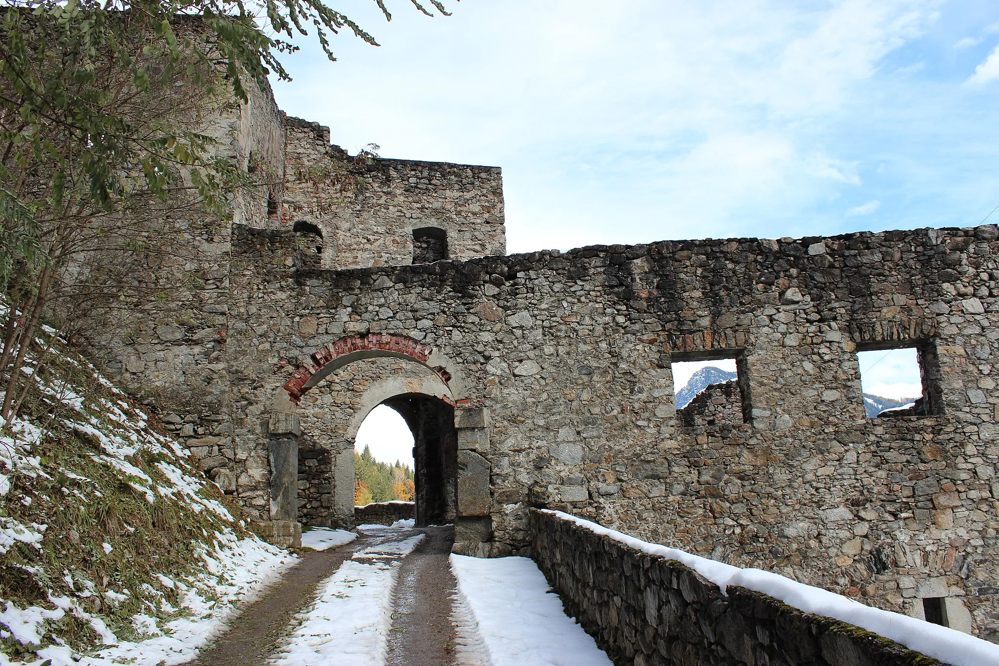 Photo showing: Festungsanlage Lienzer-Klause in Leisach.
