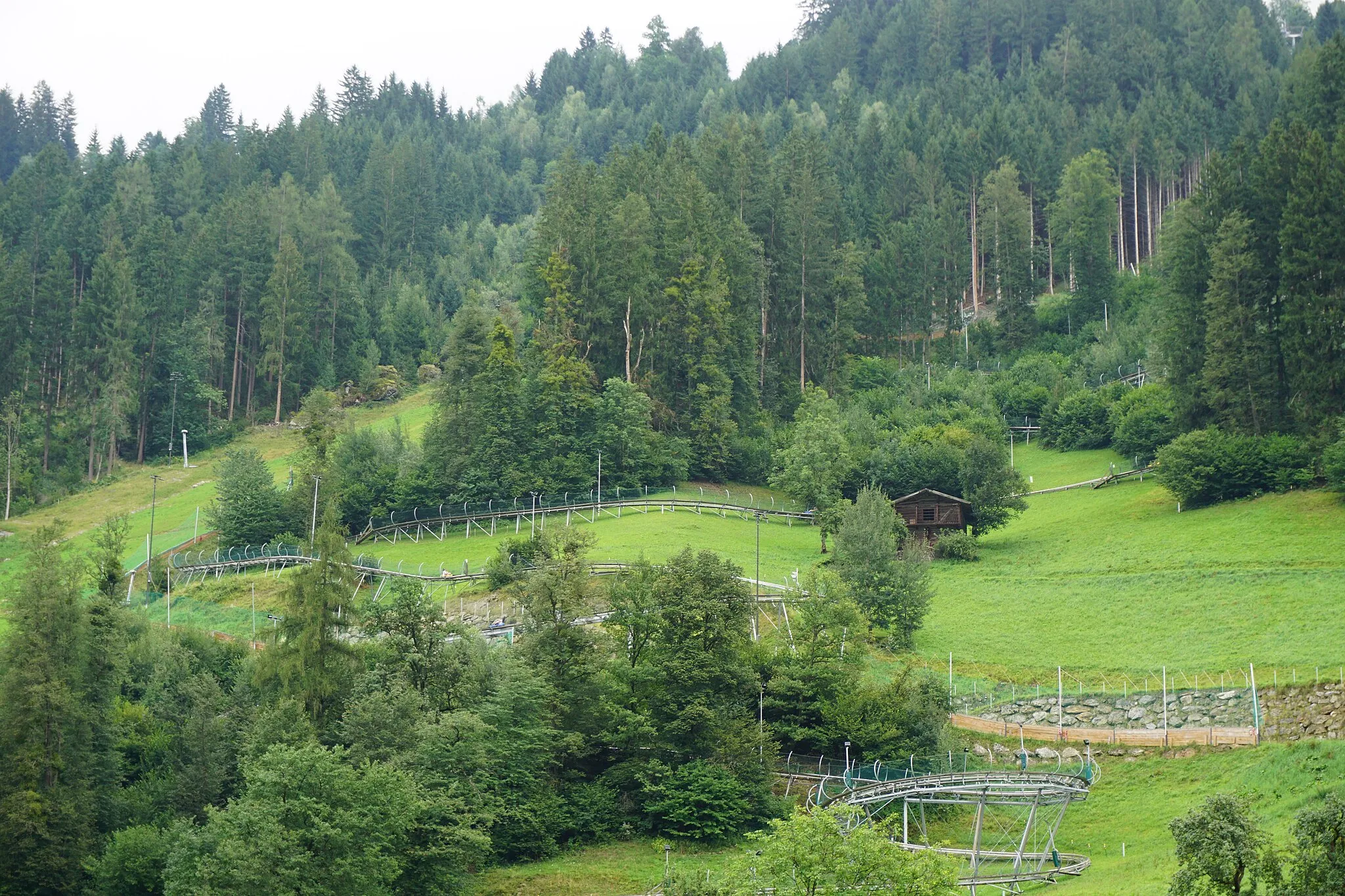 Photo showing: Toboggan Track at the Zillertal Arena