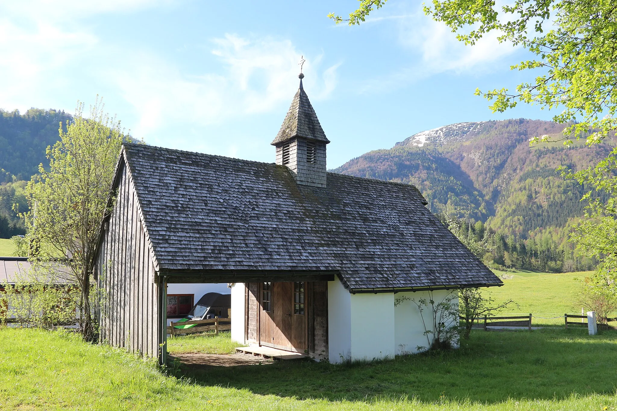 Photo showing: Kapelle der kath. Jungschar in Kössen, Tirol.