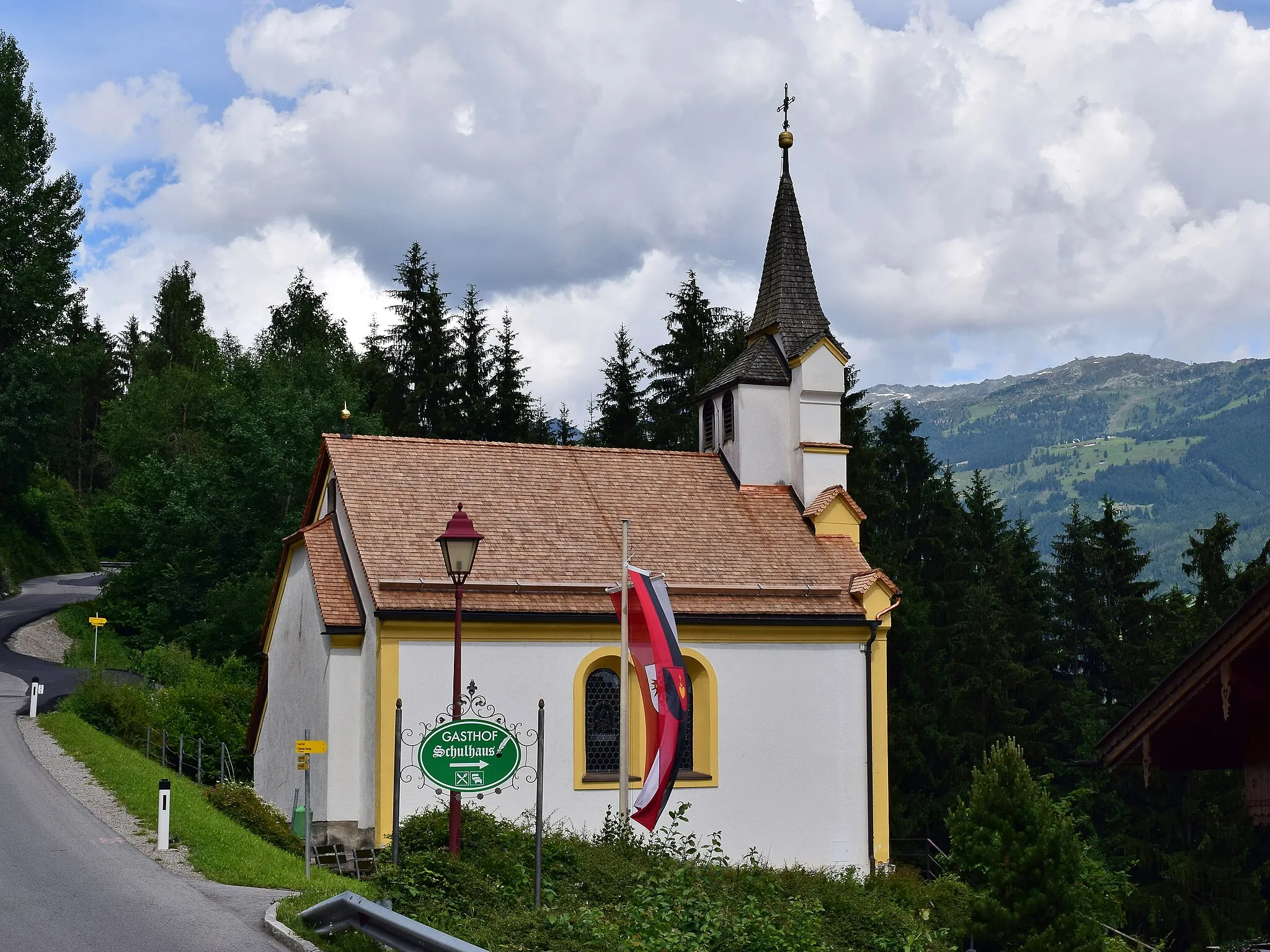 Photo showing: Die neugotische Herz-Jesu-Kapelle wurde 1891 errichtet.