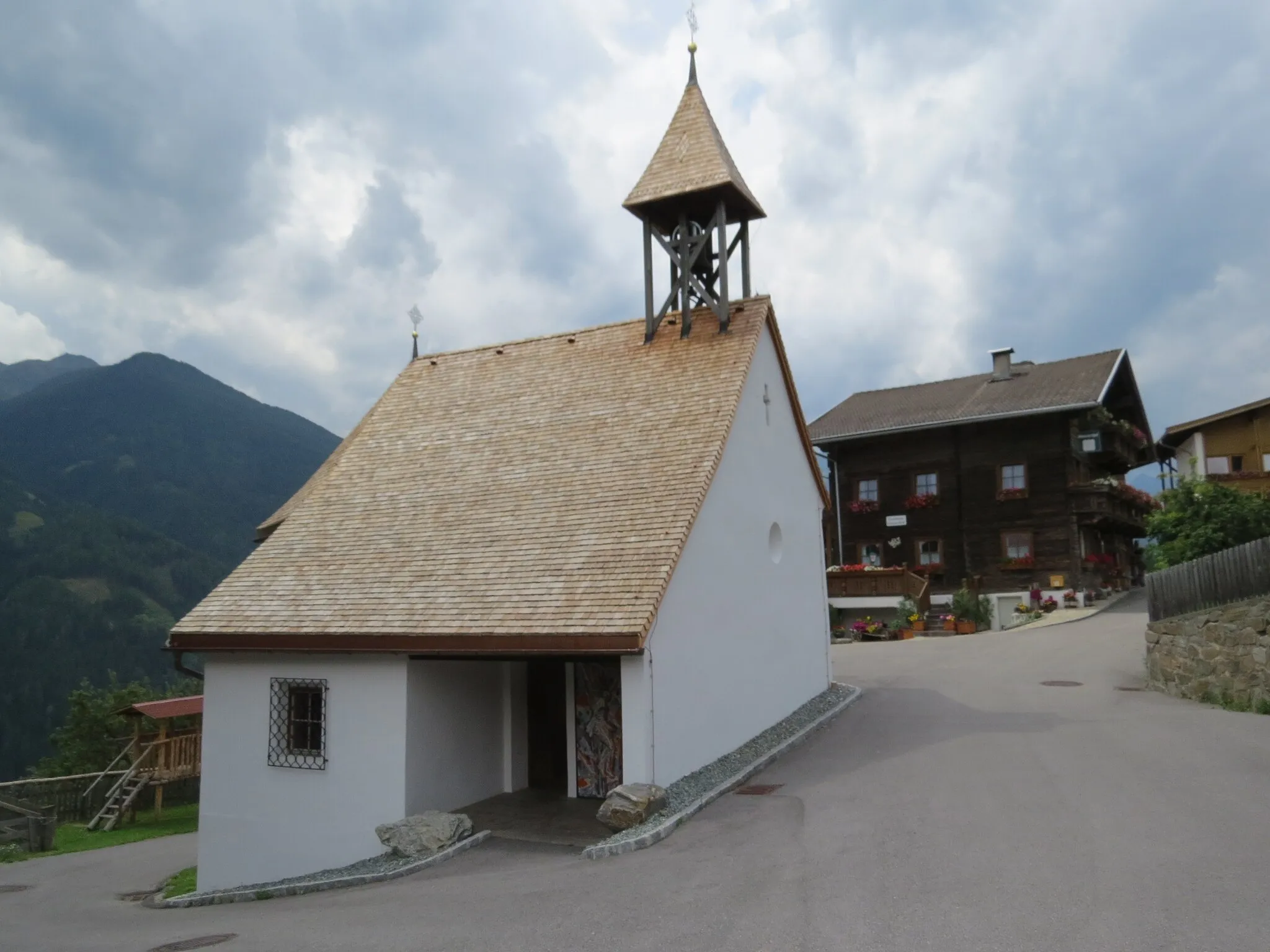 Photo showing: Dreifaltigkeitskapelle in Zedlach, Matrei in Osttirol, Austria