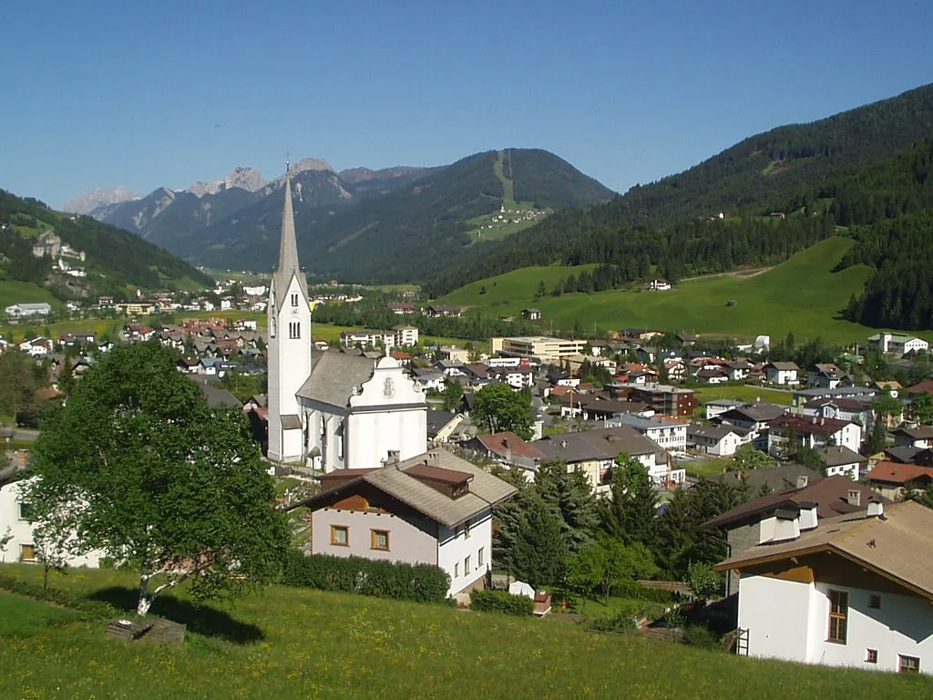 Photo showing: Sillian in Osttirol (Österreich), Blick Richtung Osten (Lienzer Dolomiten)