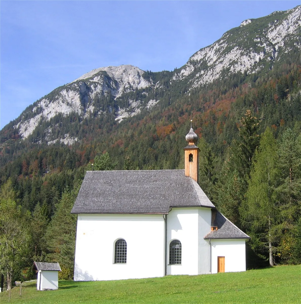 Photo showing: This media shows the remarkable cultural object in the Austrian state of Tyrol listed by the Tyrolean Art Cadastre with the ID 4103. (on tirisMaps, pdf, more images on Commons, Wikidata)