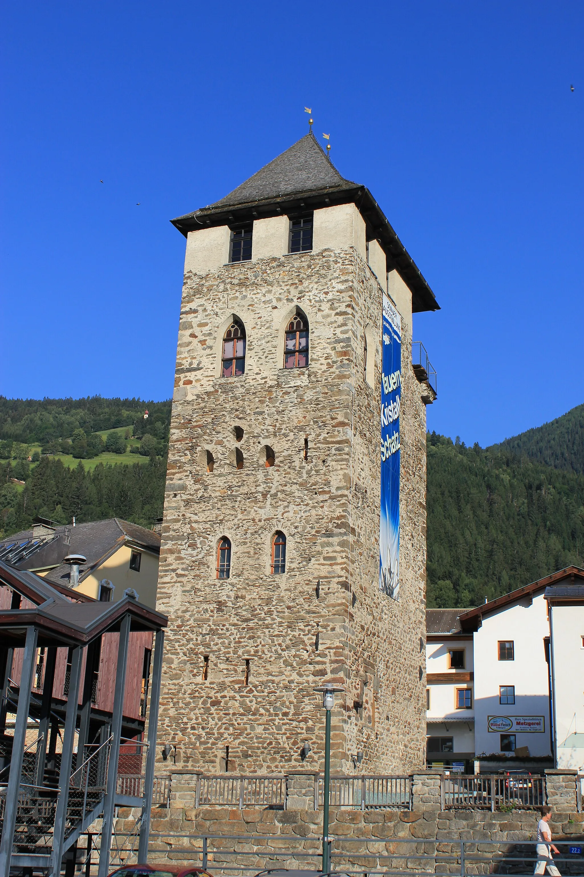 Photo showing: Tower in Winklern