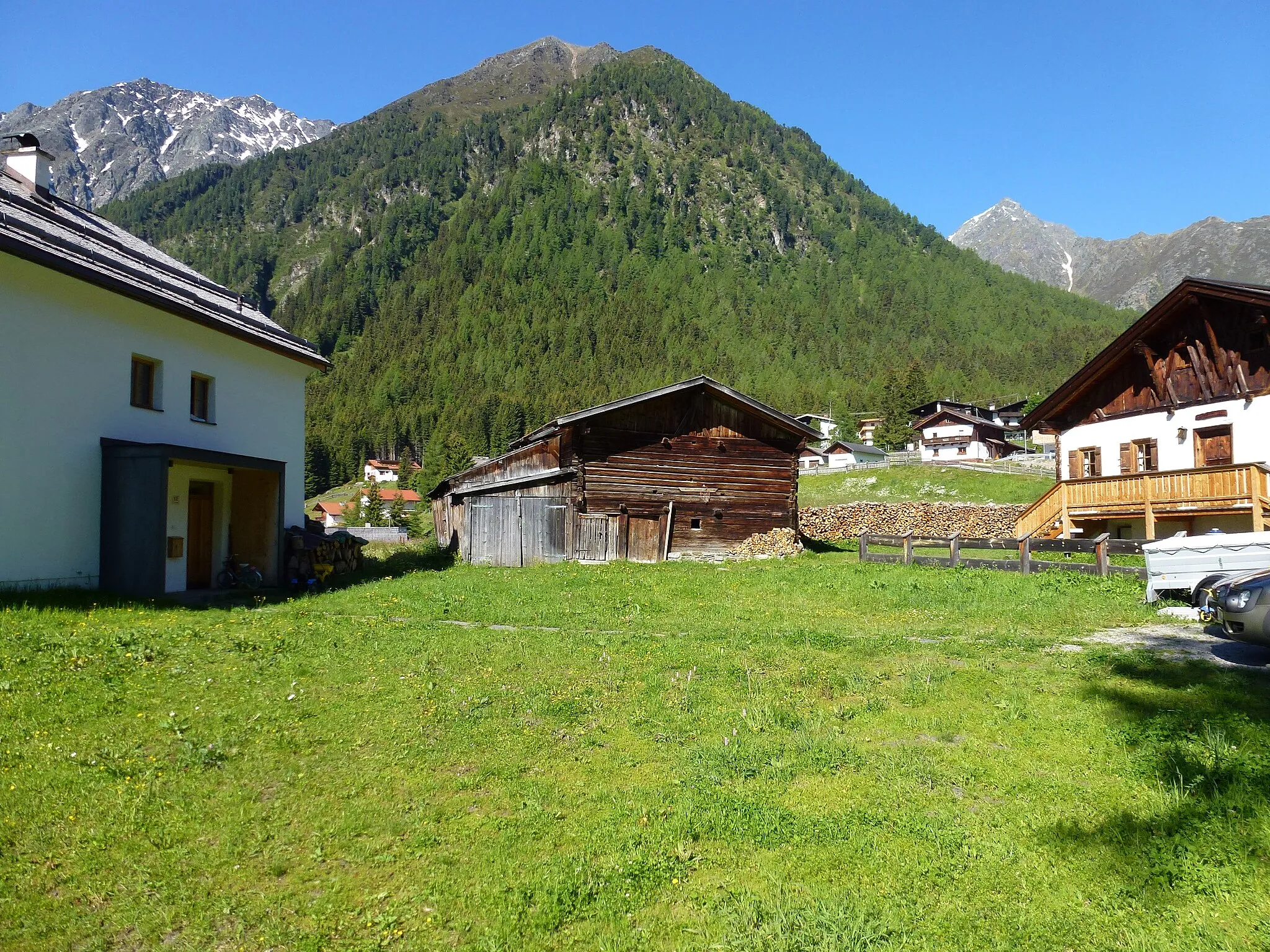 Photo showing: Widumsstadel - bei St. Sigmund 13, St. Sigmund in Sellrain