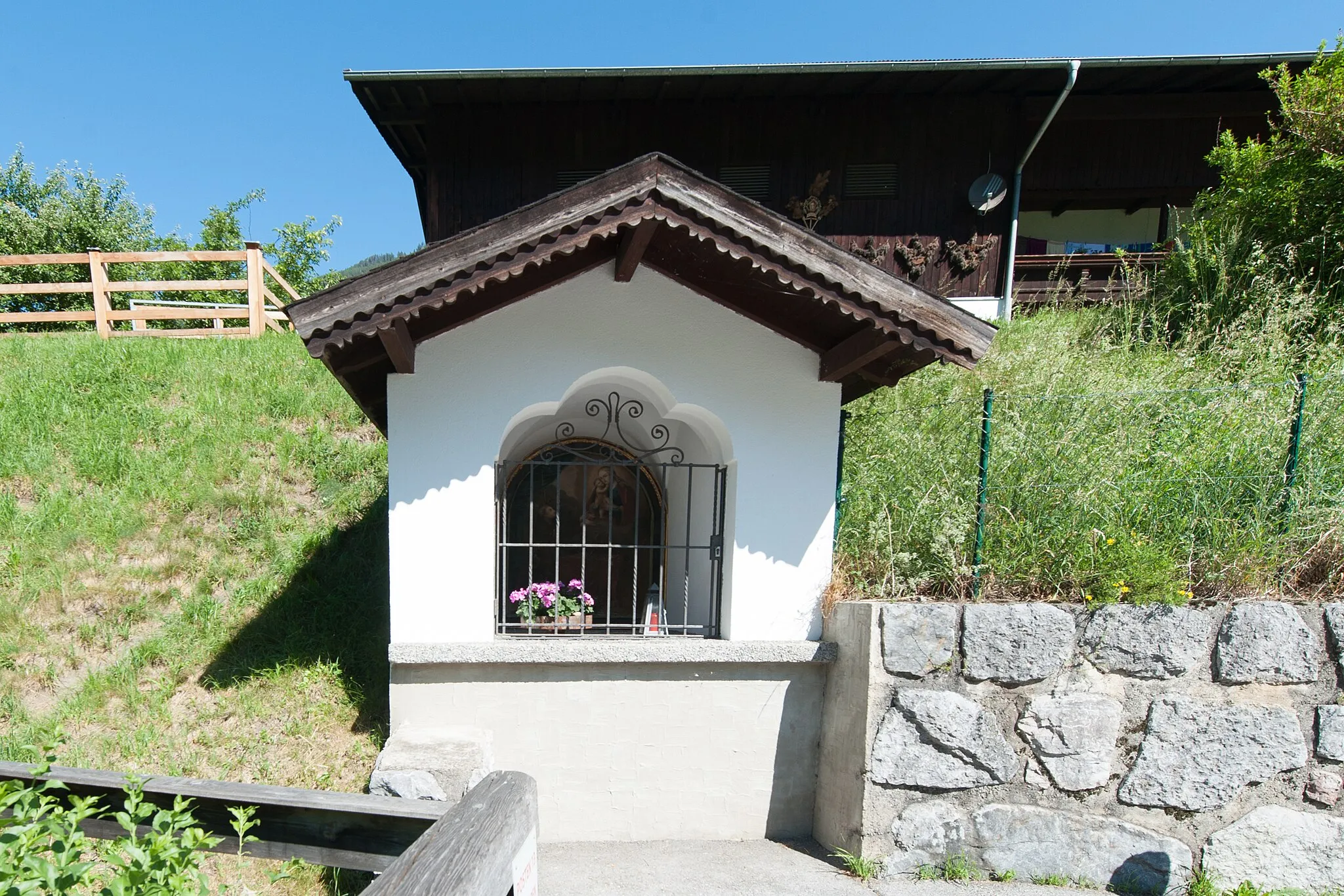 Photo showing: Wiki takes Nordtiroler Oberland: Kapelle hl. Antonius in Roppen